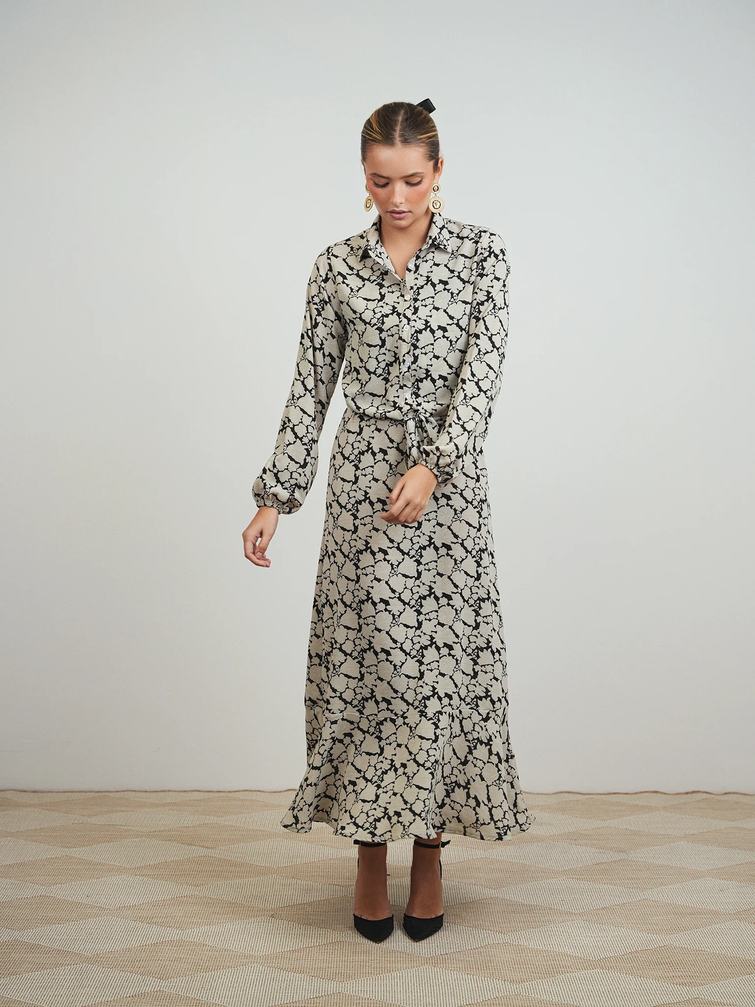 Ruffle Slip Dress - Image 19