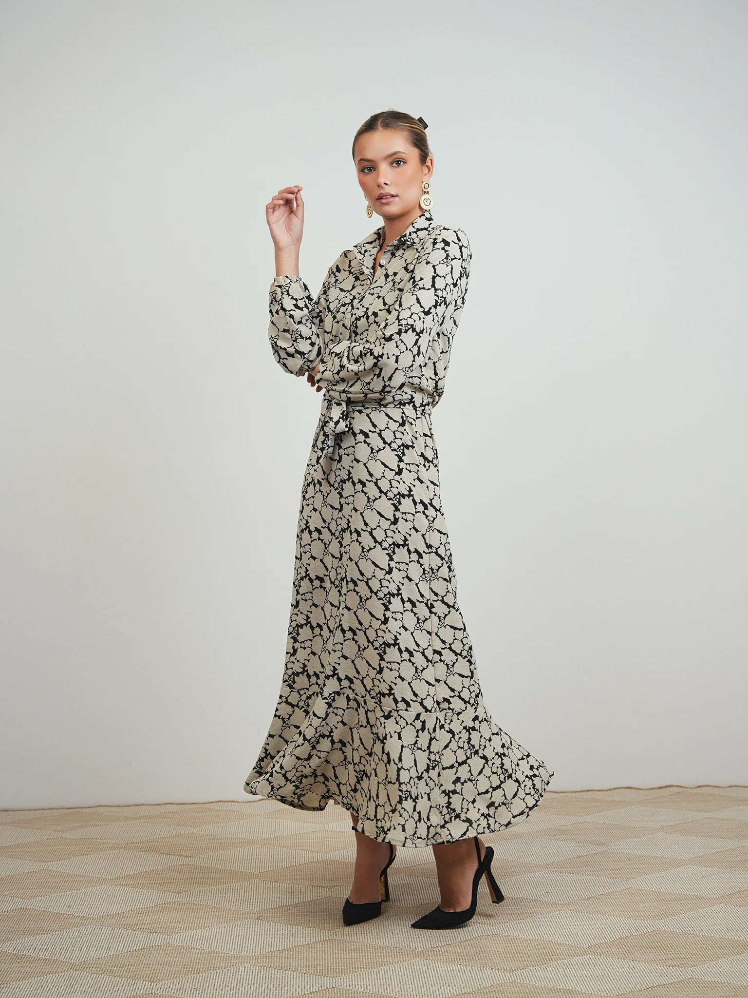 Ruffle Slip Dress - Image 21