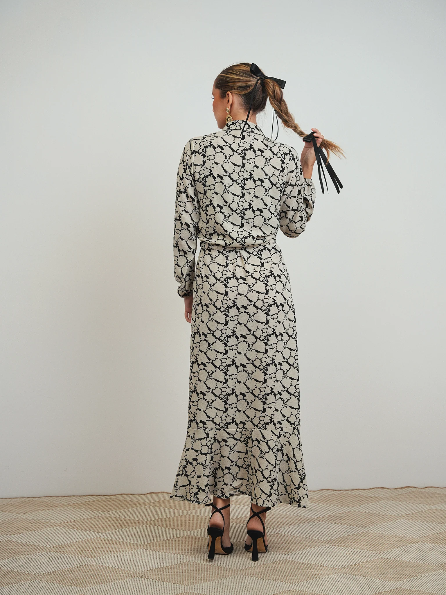 Ruffle Slip Dress - Image 22