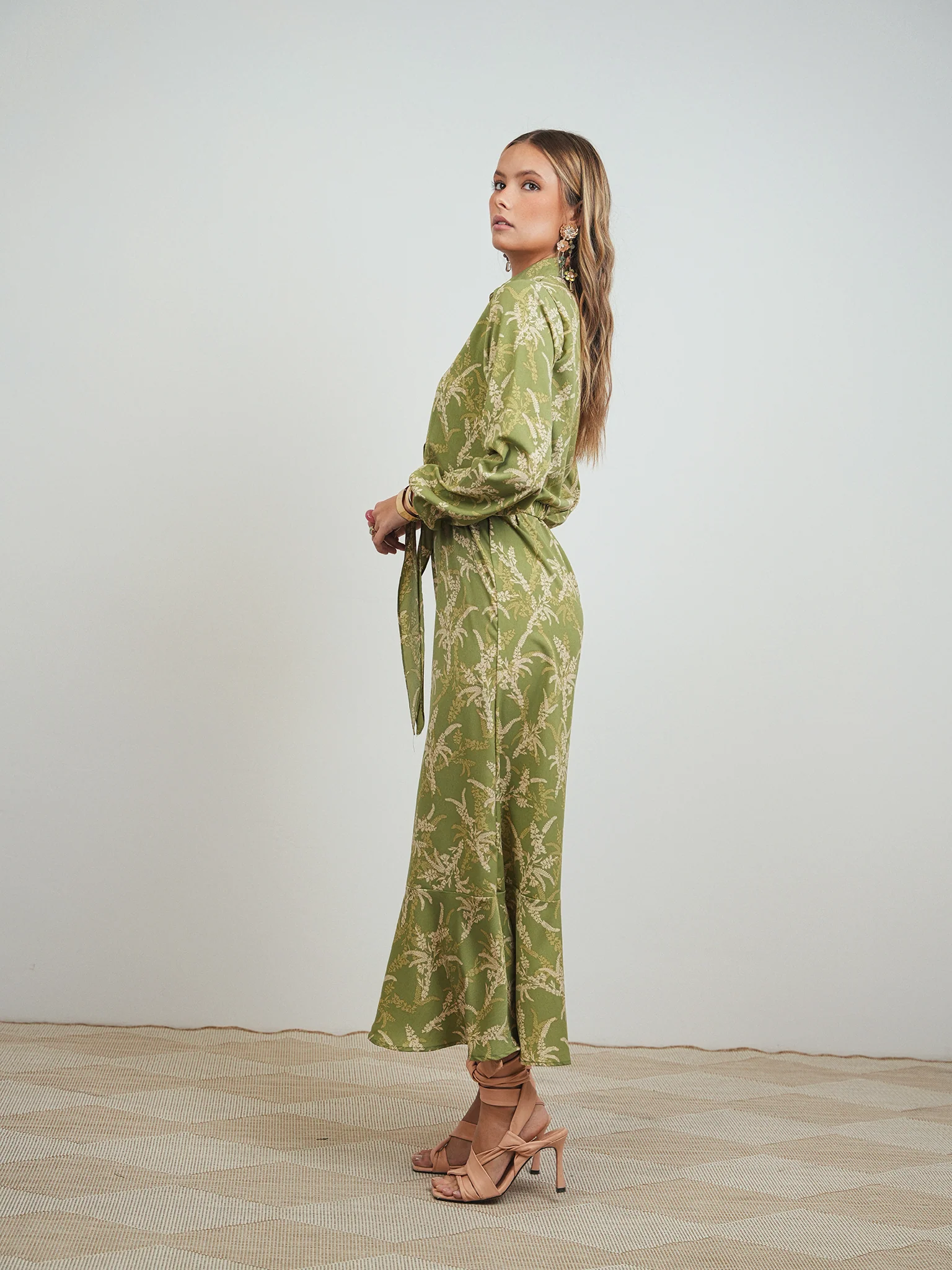 Ruffle Slip Dress - Image 24