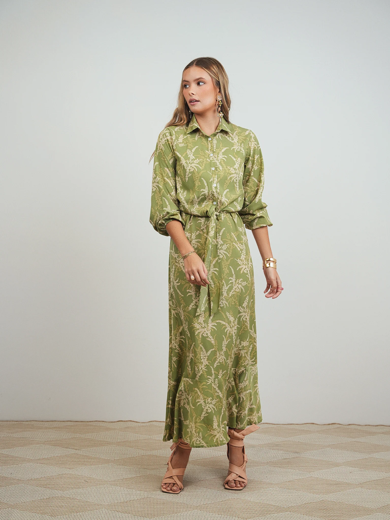 Ruffle Slip Dress - Image 6