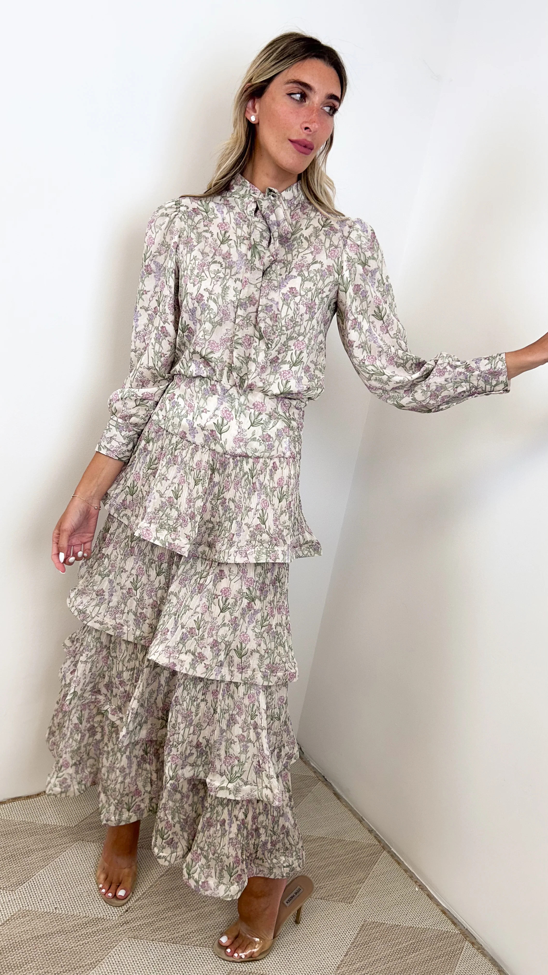 The Lucy Print Tie Top - Image 16