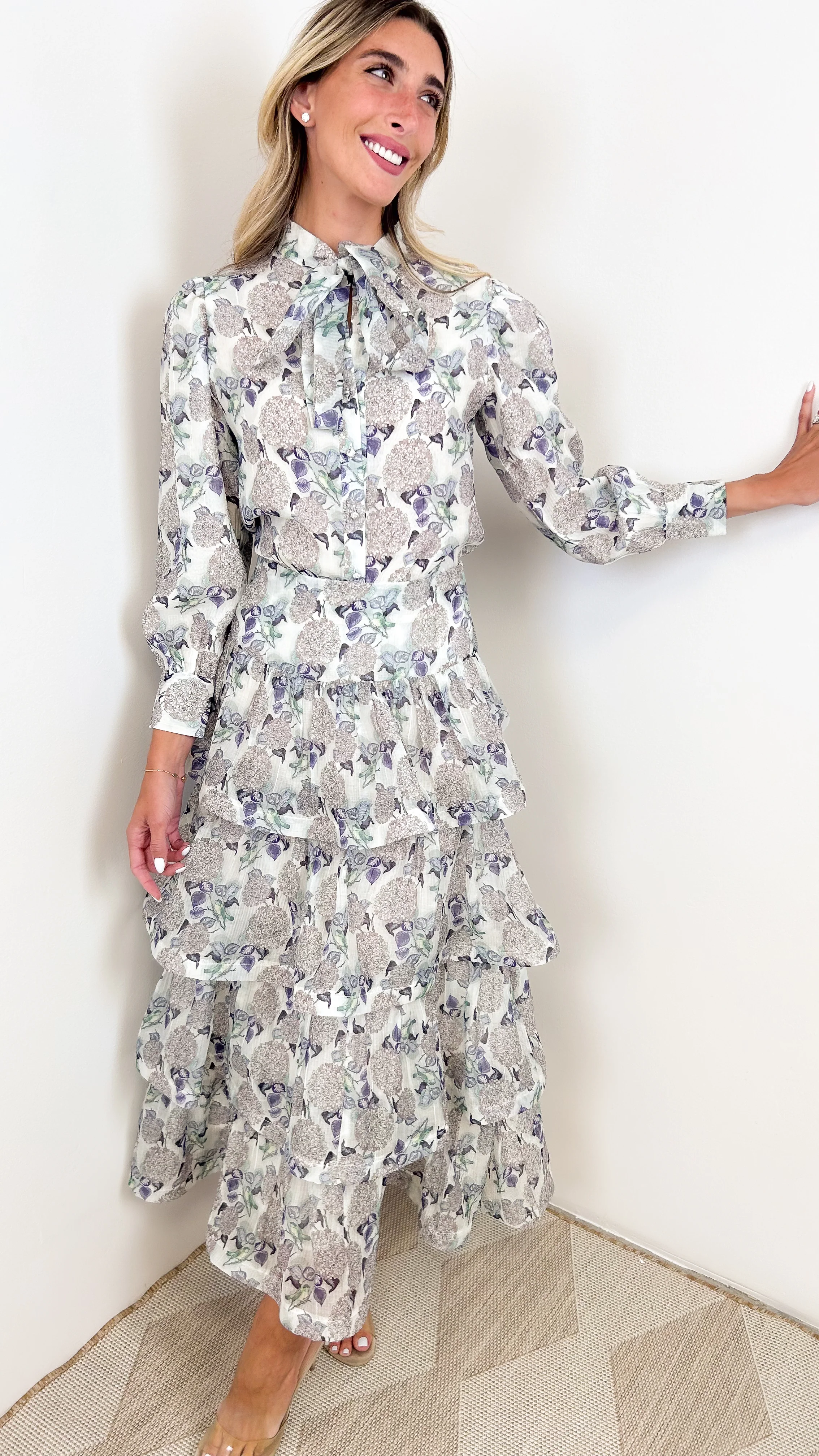 The Lucy Print Tie Top - Image 19