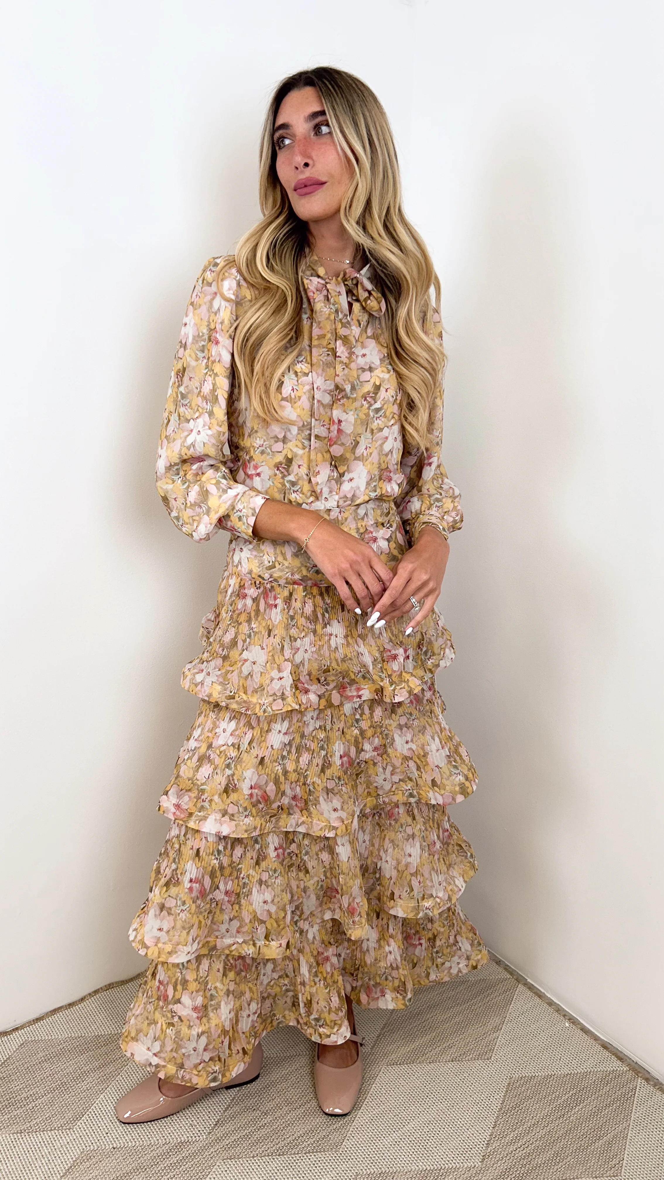 The Lucy Print Tie Top - Image 25
