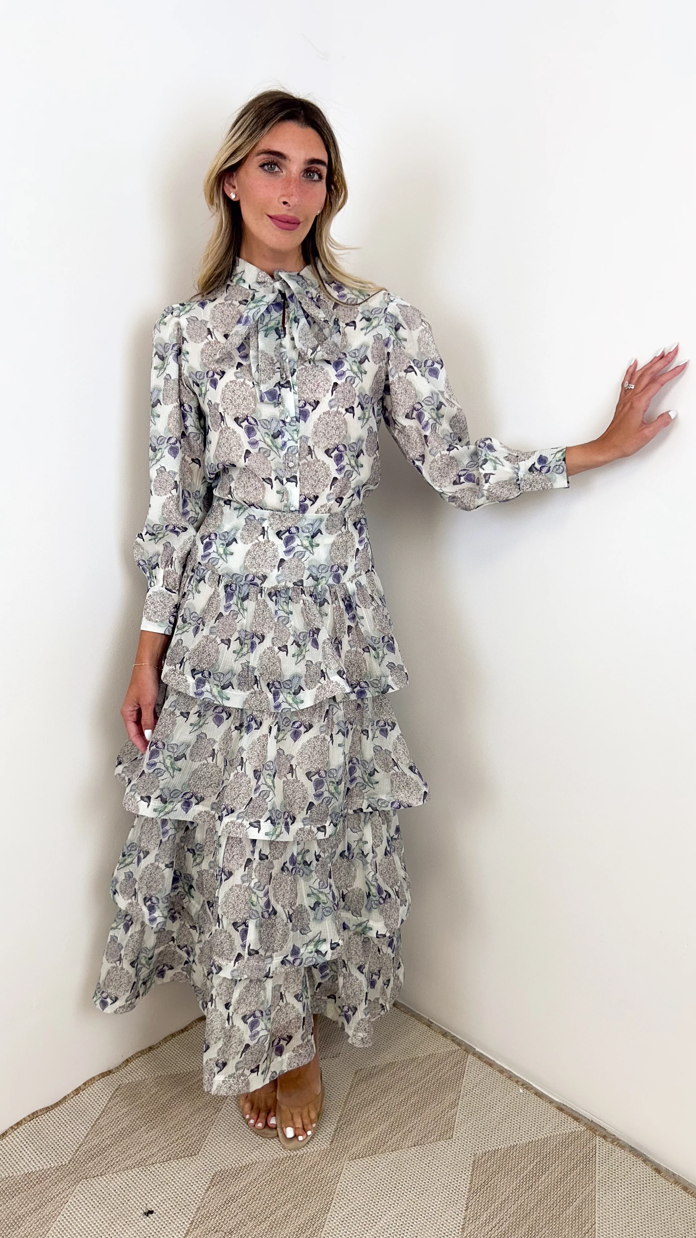 The Lucy Print Tie Top - Image 9