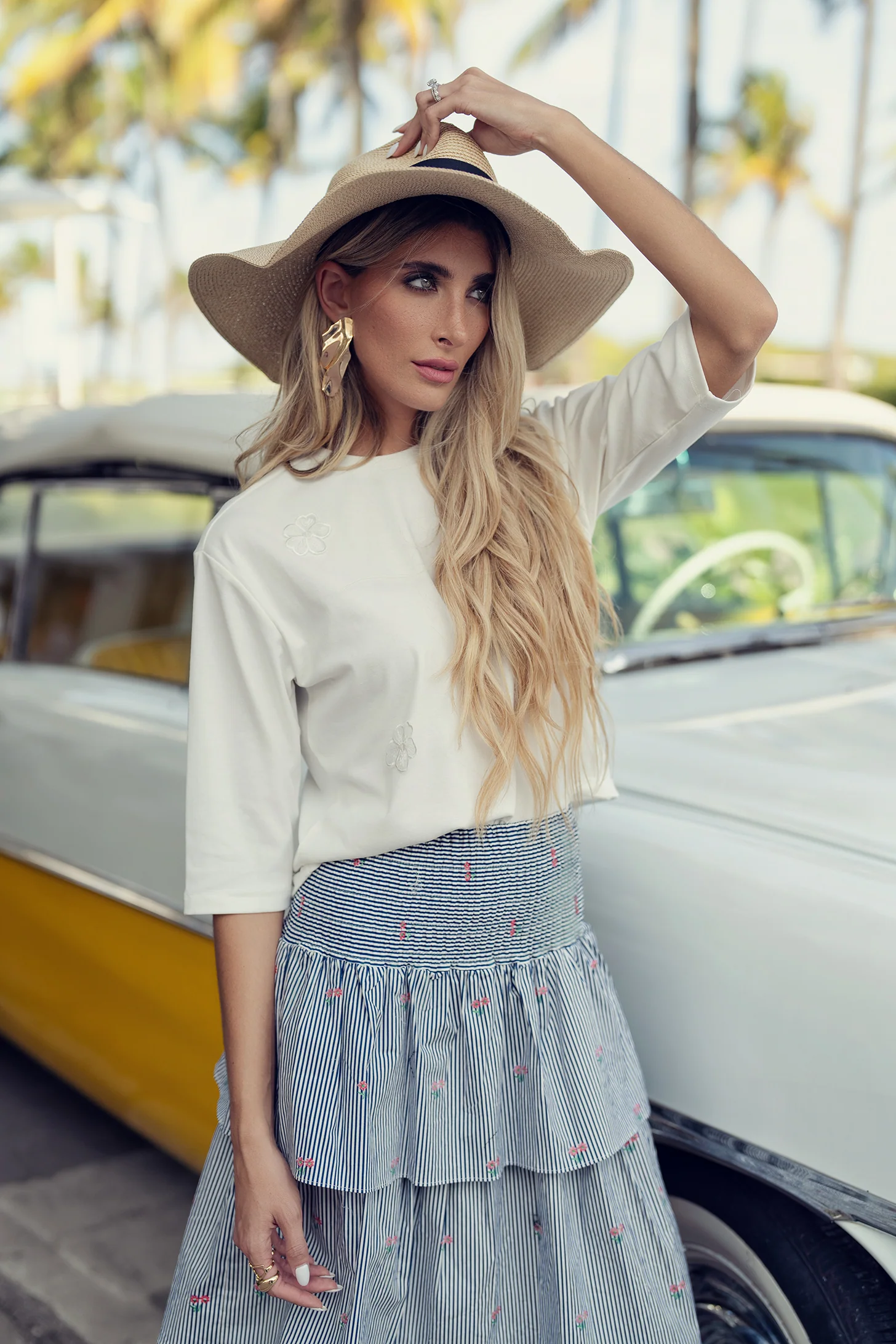 Flower Applique Tee