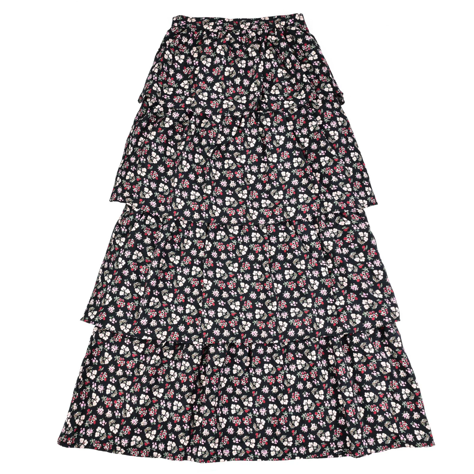 Print Layered Skirt - Image 6