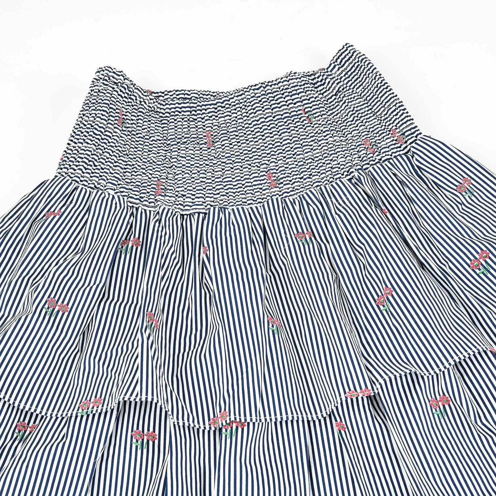 Smocked Layered Skirt - Image 13