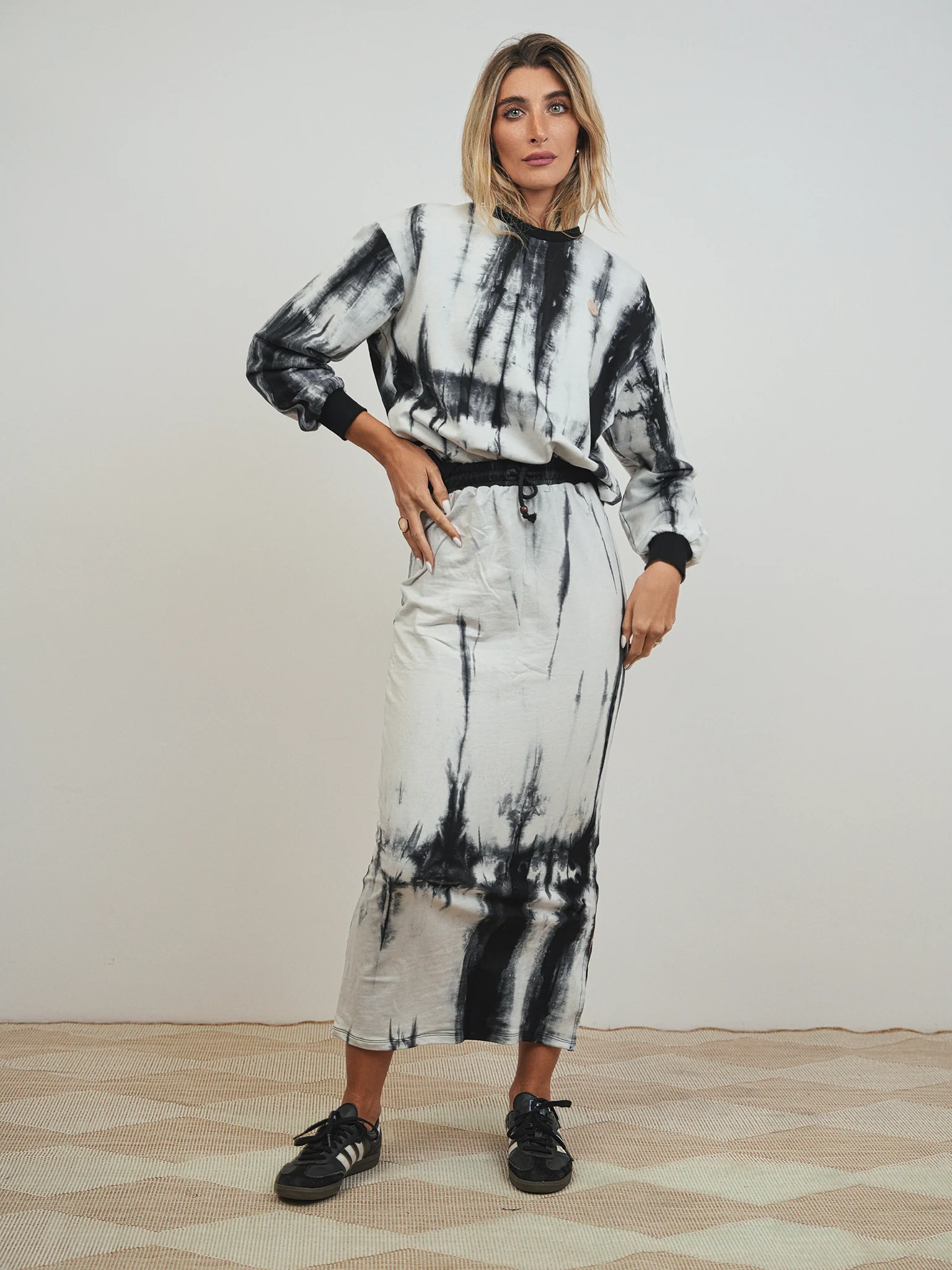 Tie Dye Sweatshirt Skirt - Image 10