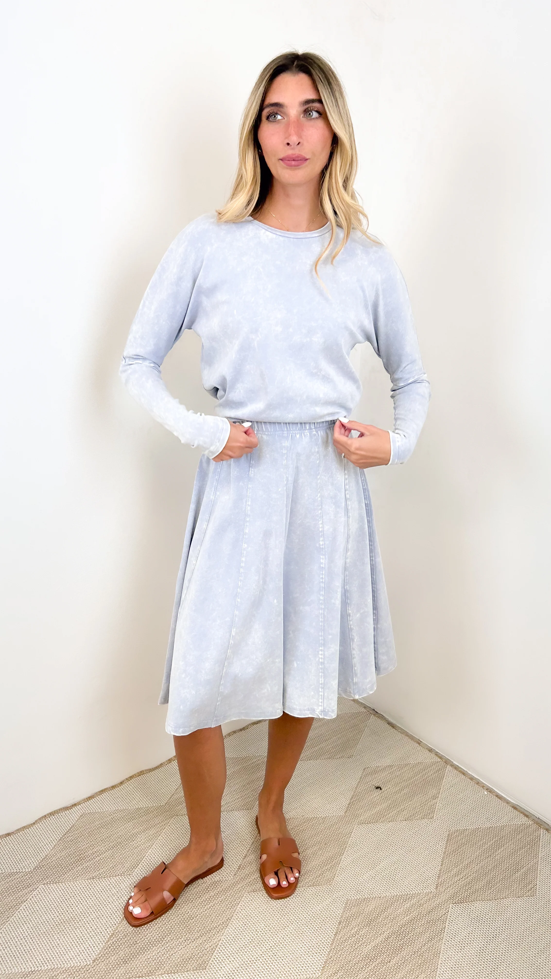 Wash Panel Skirt - Image 9