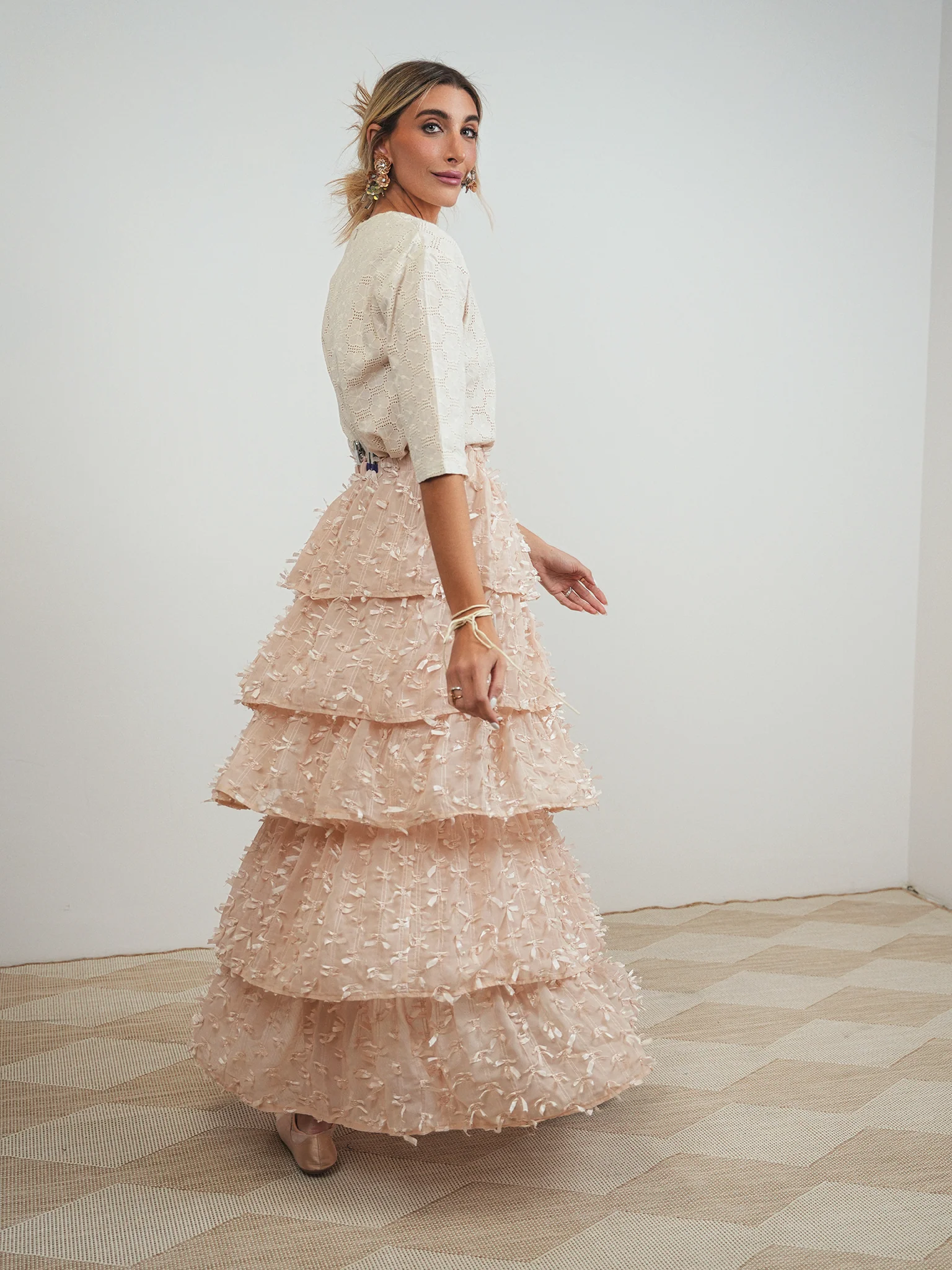 Bow Layered Skirt - Image 6