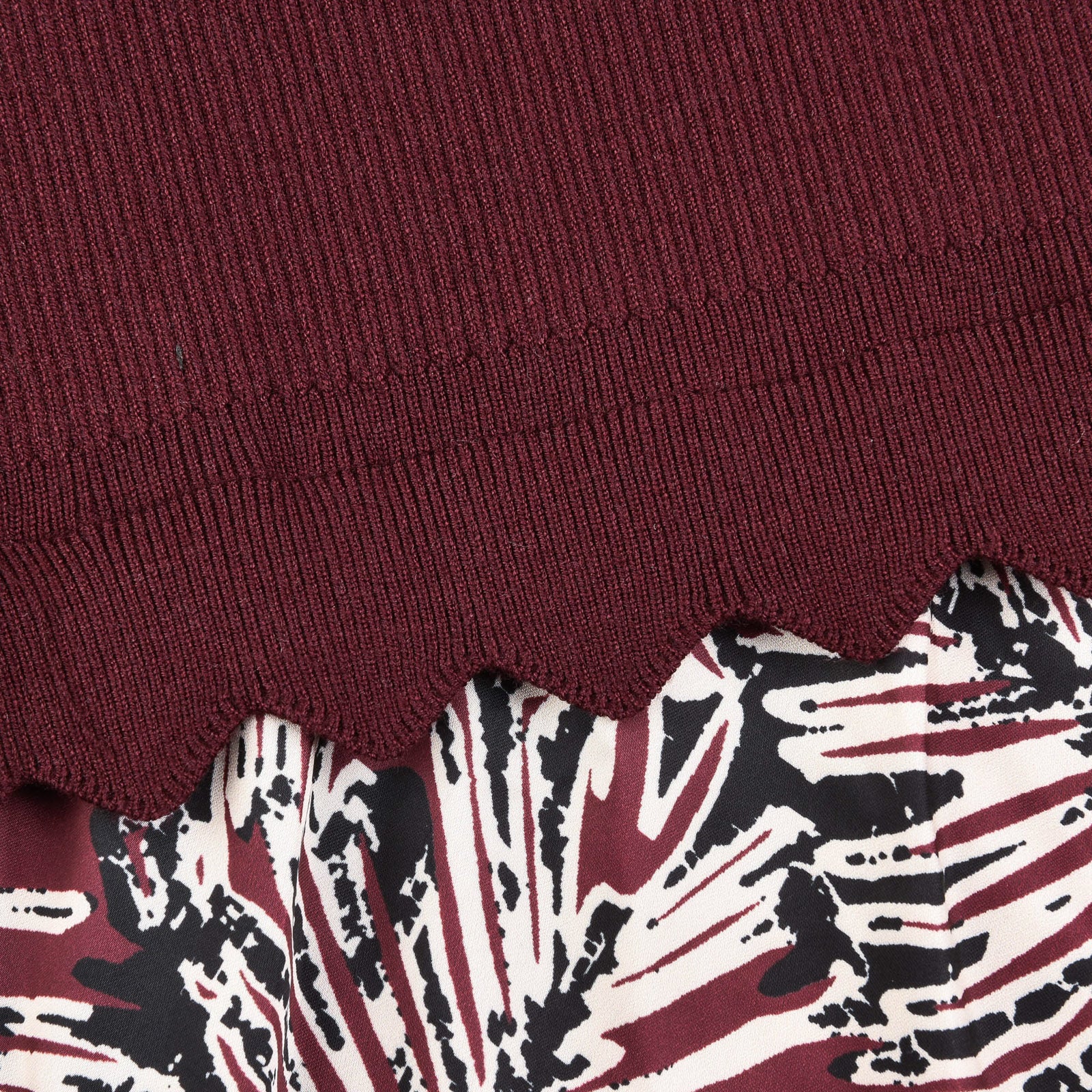 Knit Combo Dress - Image 5