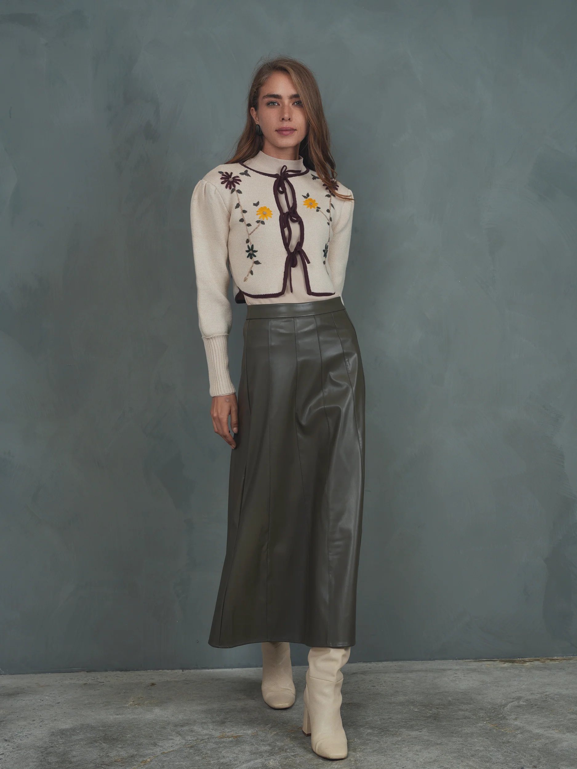 Embroidered Cardigan - Image 5