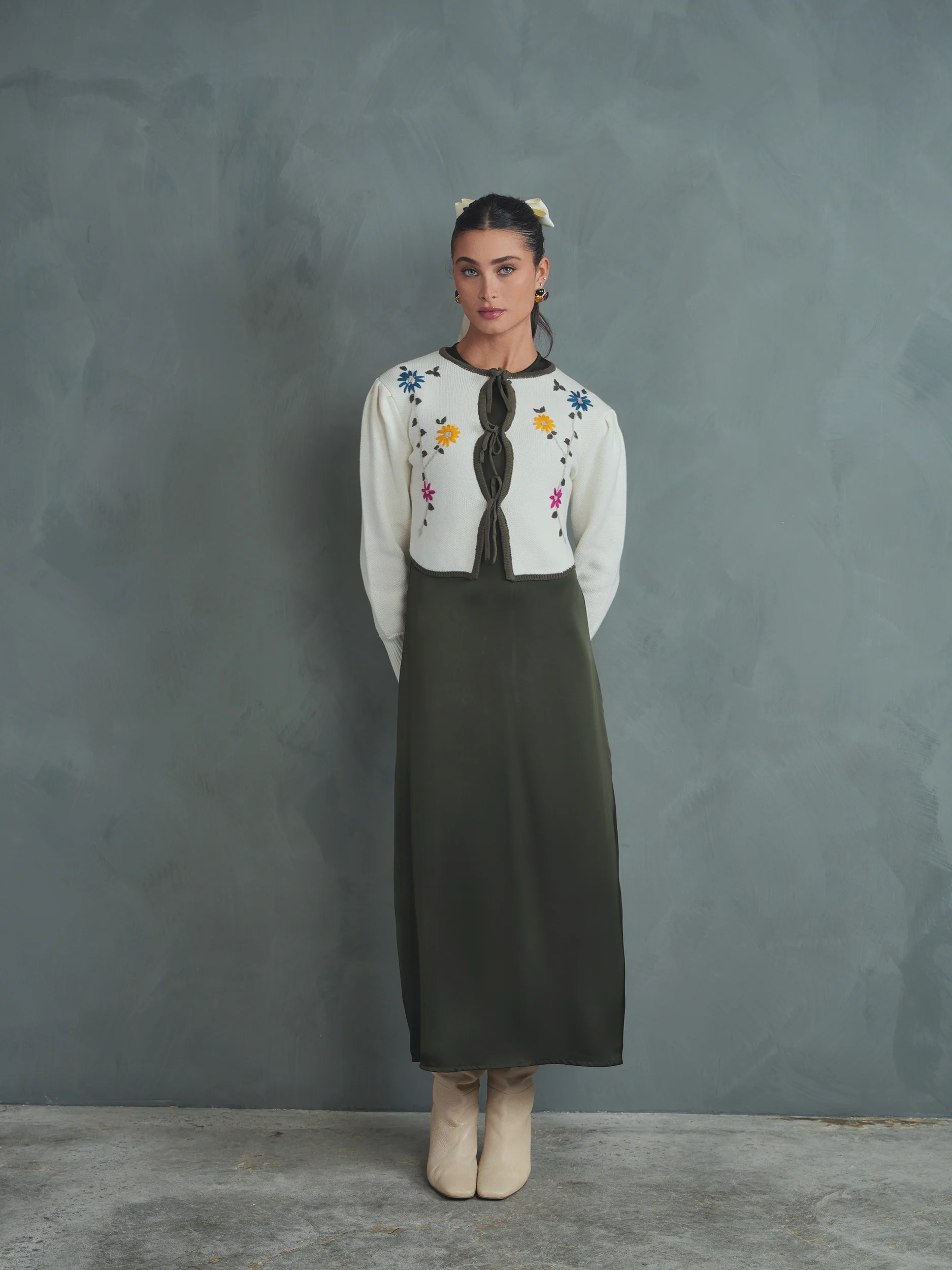 Embroidered Cardigan - Image 7
