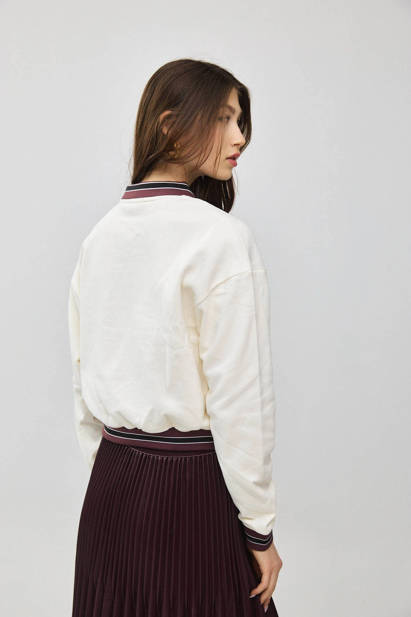 Collared Fleece Sweatshirt - Image 15