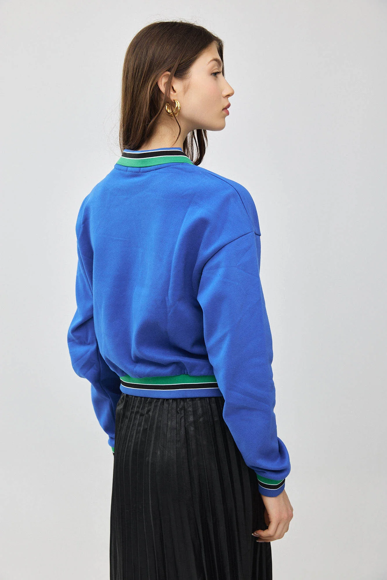 Collared Fleece Sweatshirt - Image 21