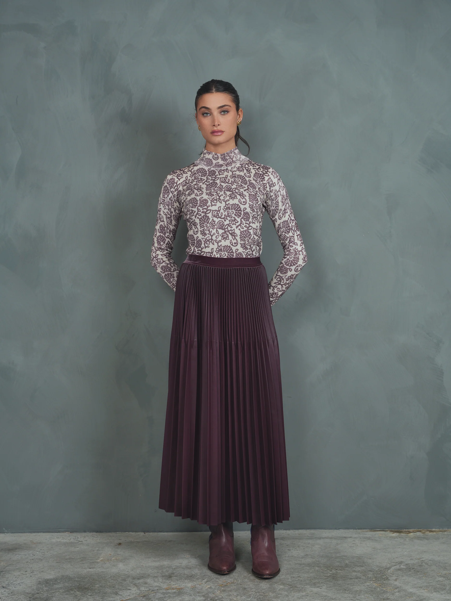 Knit Mock Neck - Image 6