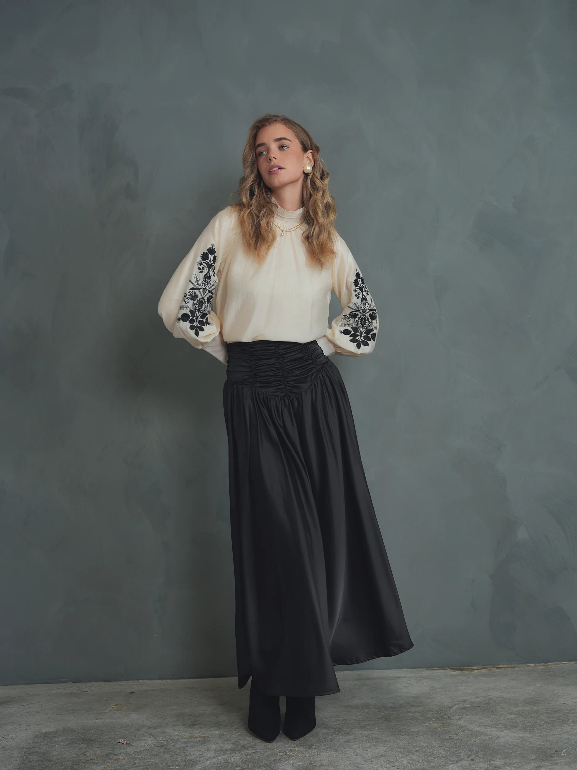 Satin Skirt