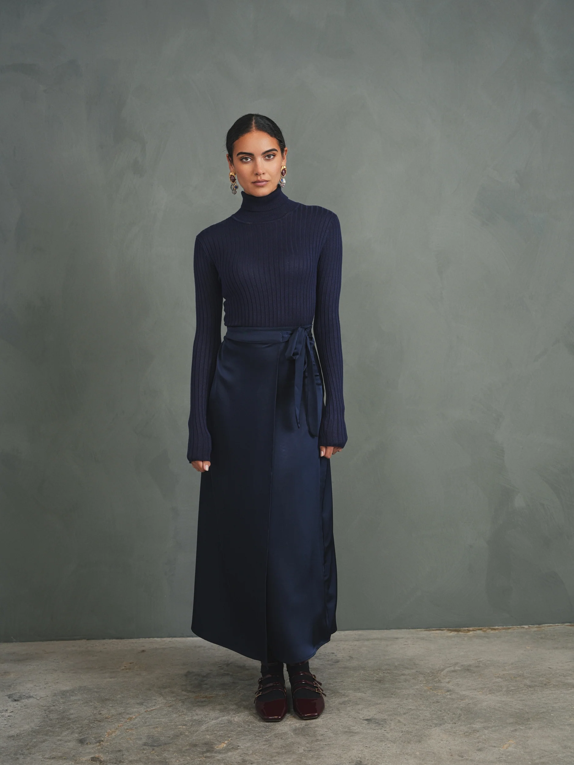 Basic Knit Turtleneck - Image 2