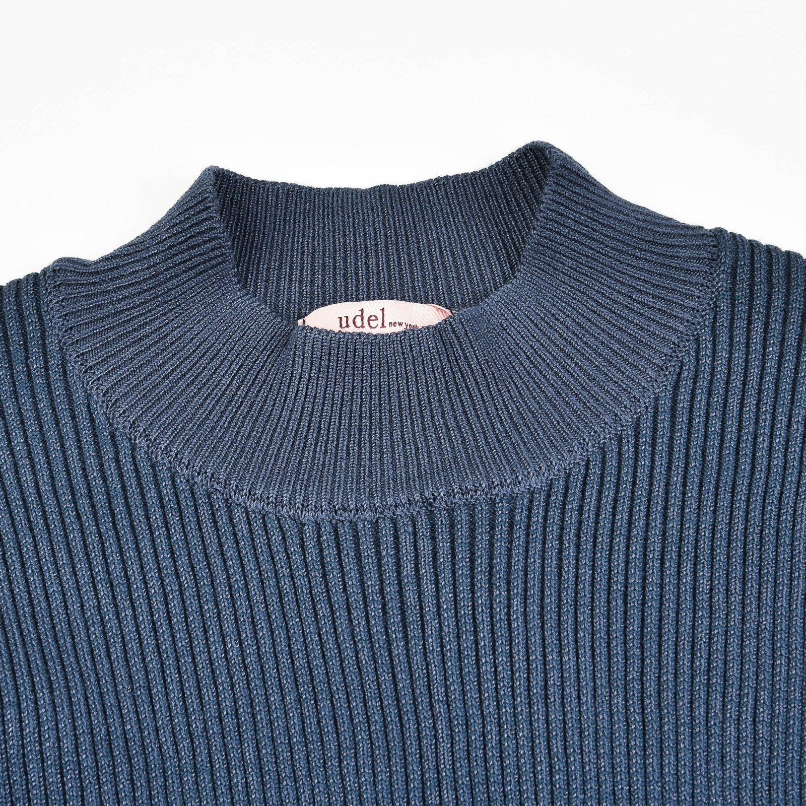 Knit Rib Mock Neck - Image 10