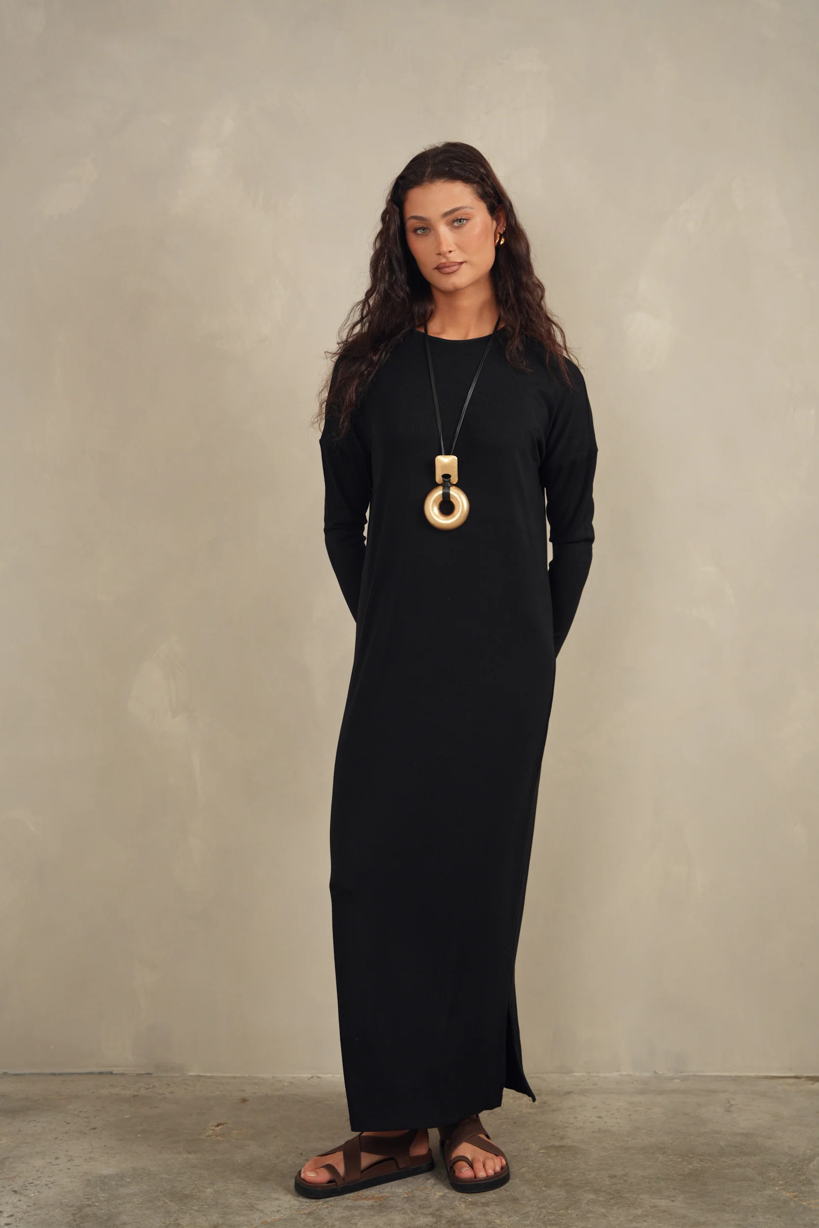 Soft Rib Maxi Dress - Image 9