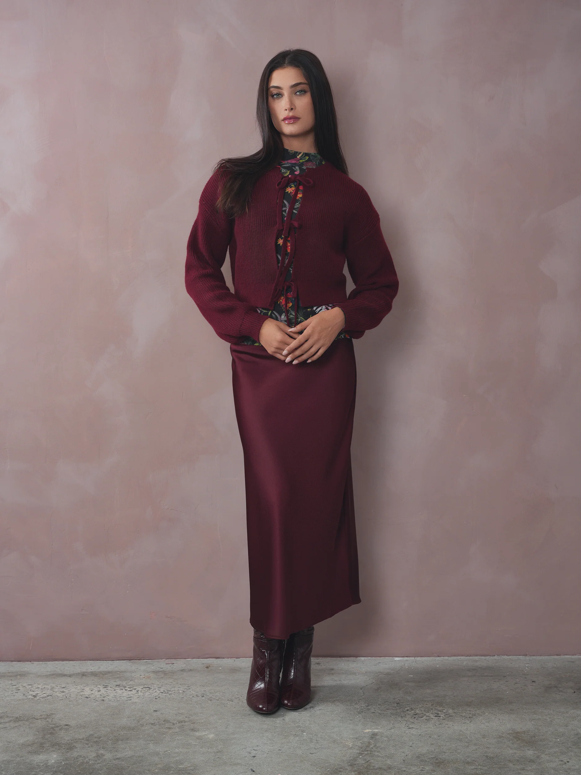 Elastic Waist Slip Skirt - Image 15