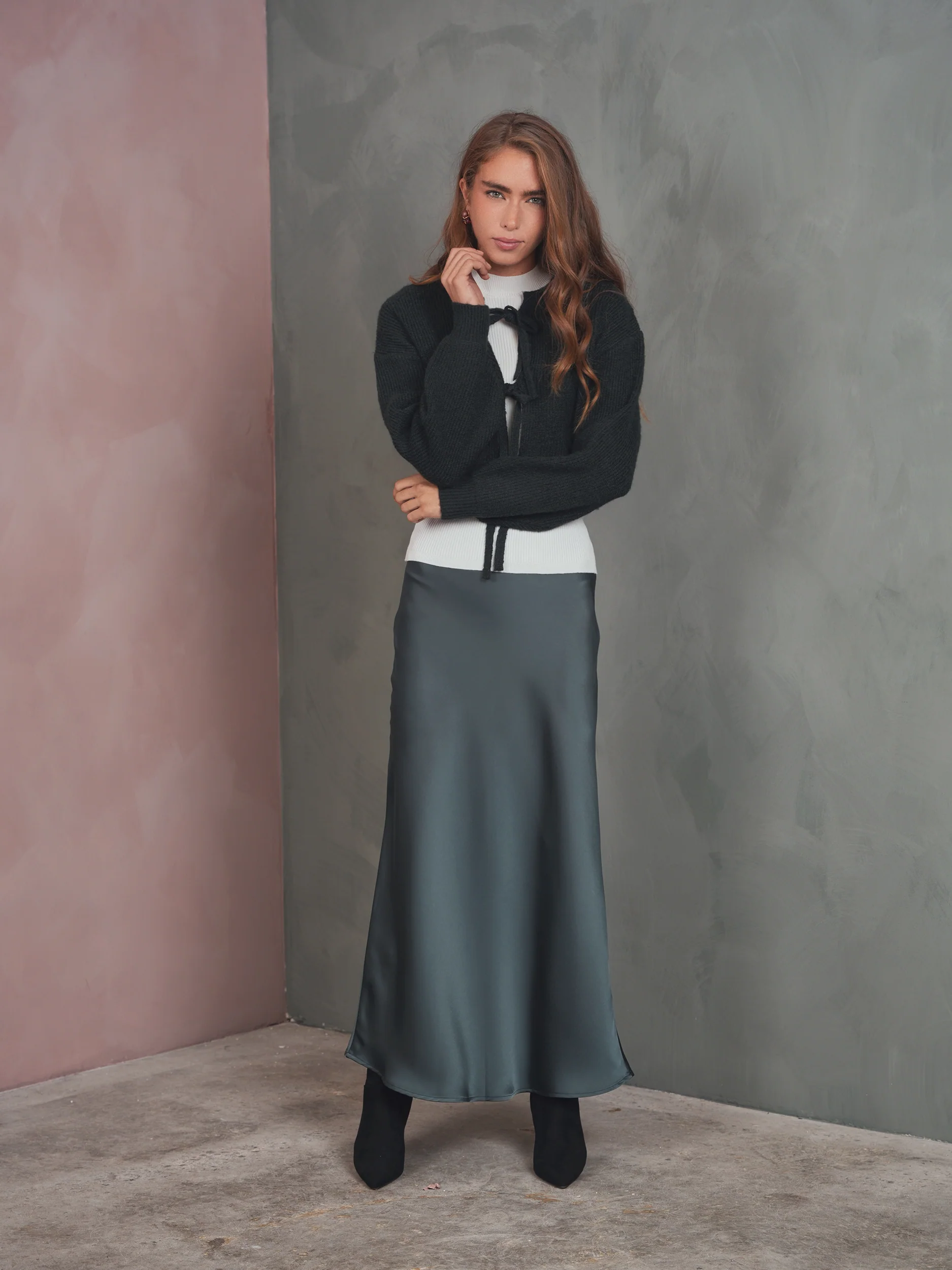 Elastic Waist Slip Skirt - Image 6