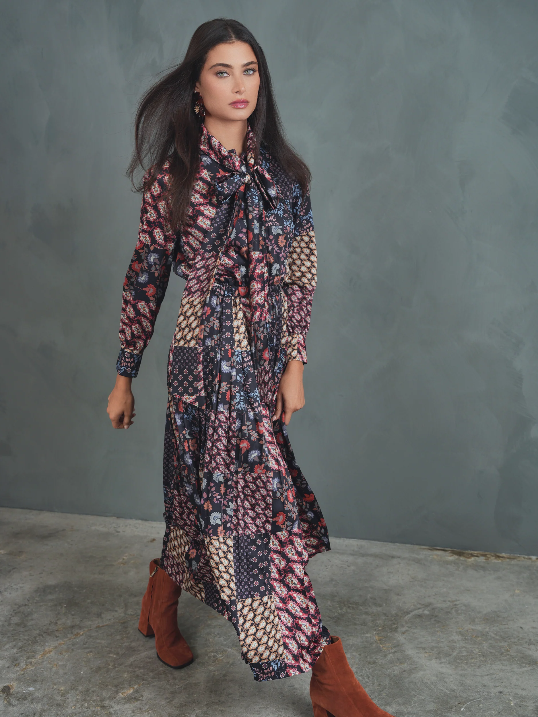 Pleated Dress