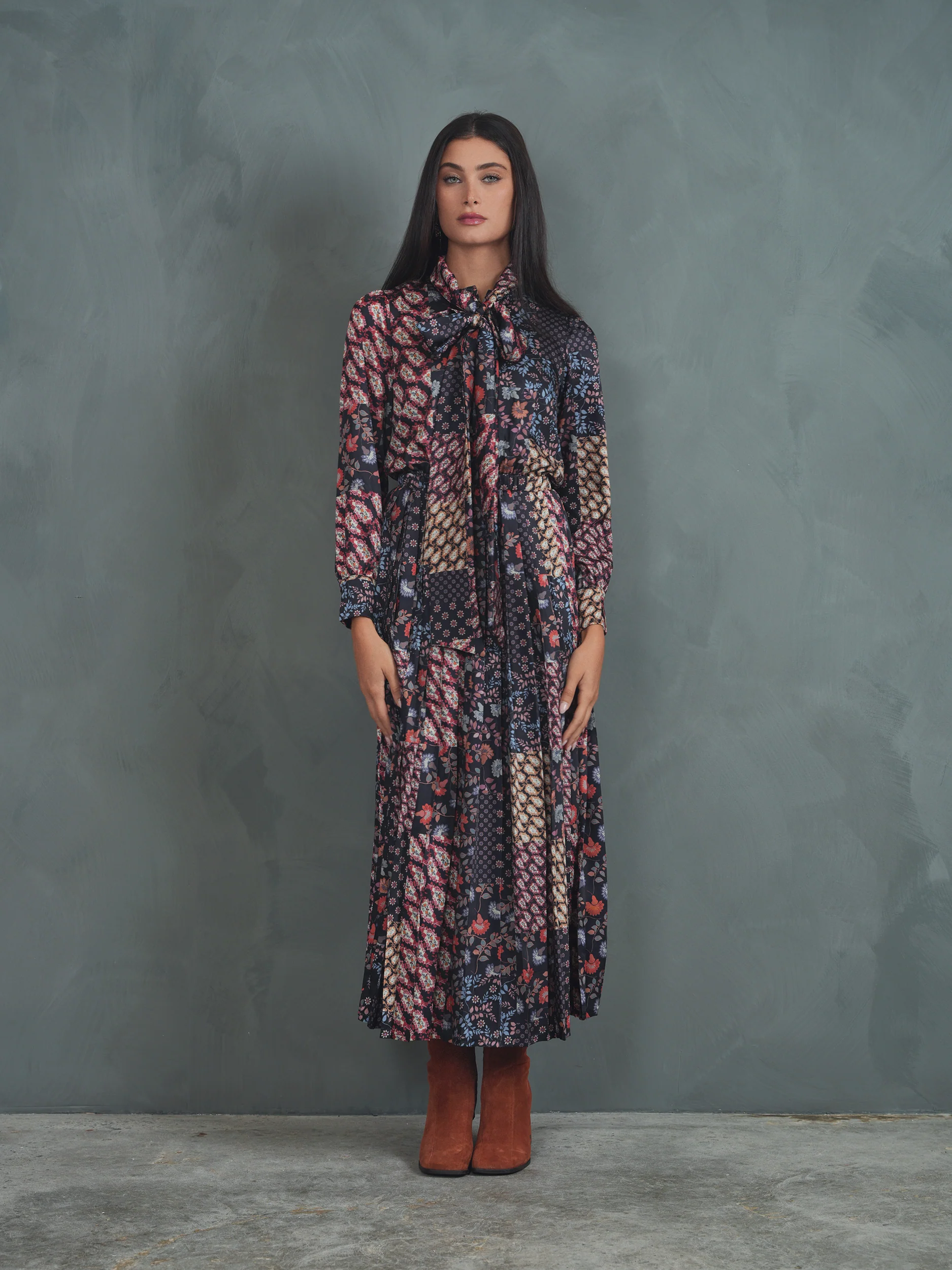 Pleated Dress - Image 4