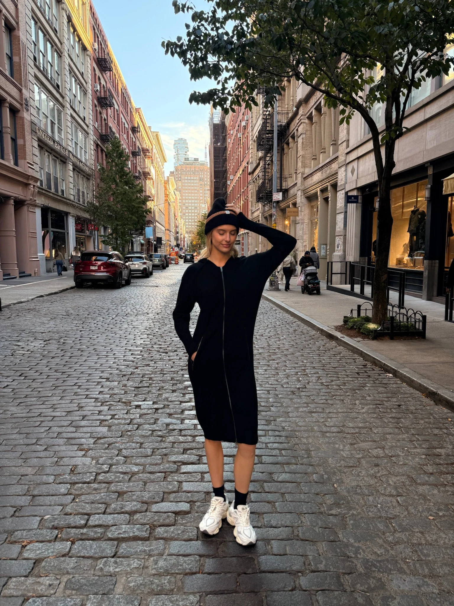 Knit Hoodie Dress - Image 22