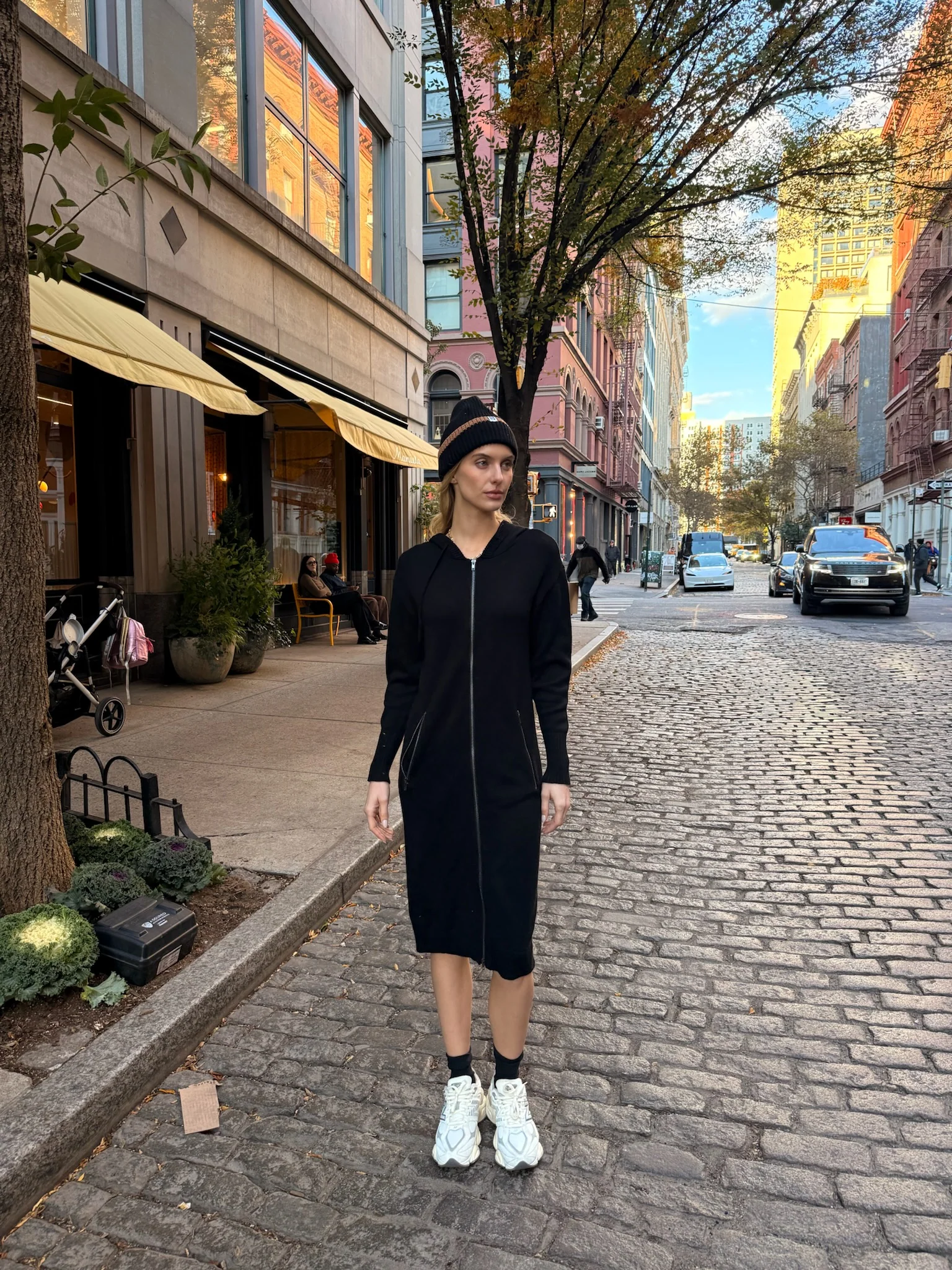 Knit Hoodie Dress - Image 35