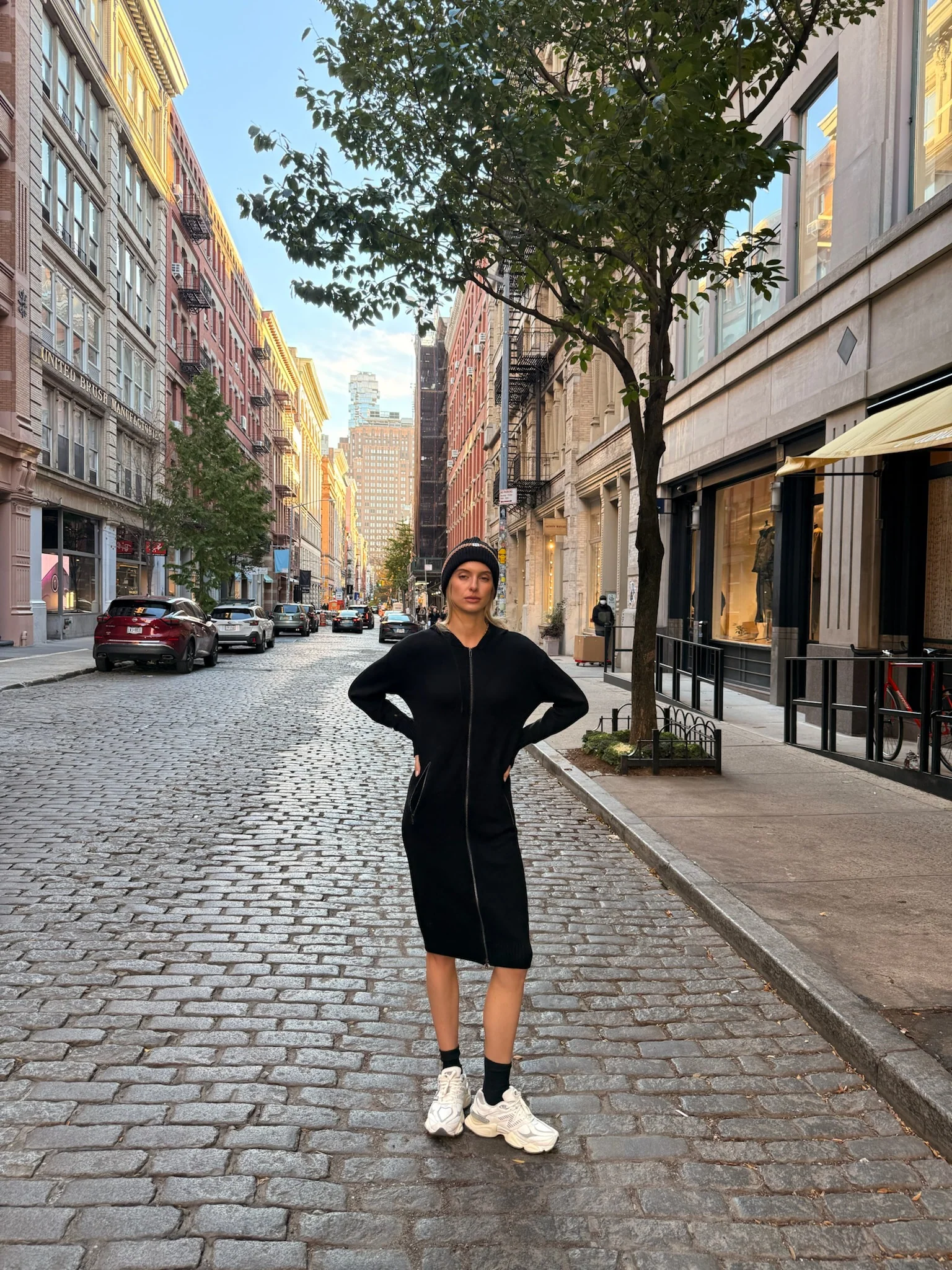 Knit Hoodie Dress - Image 36