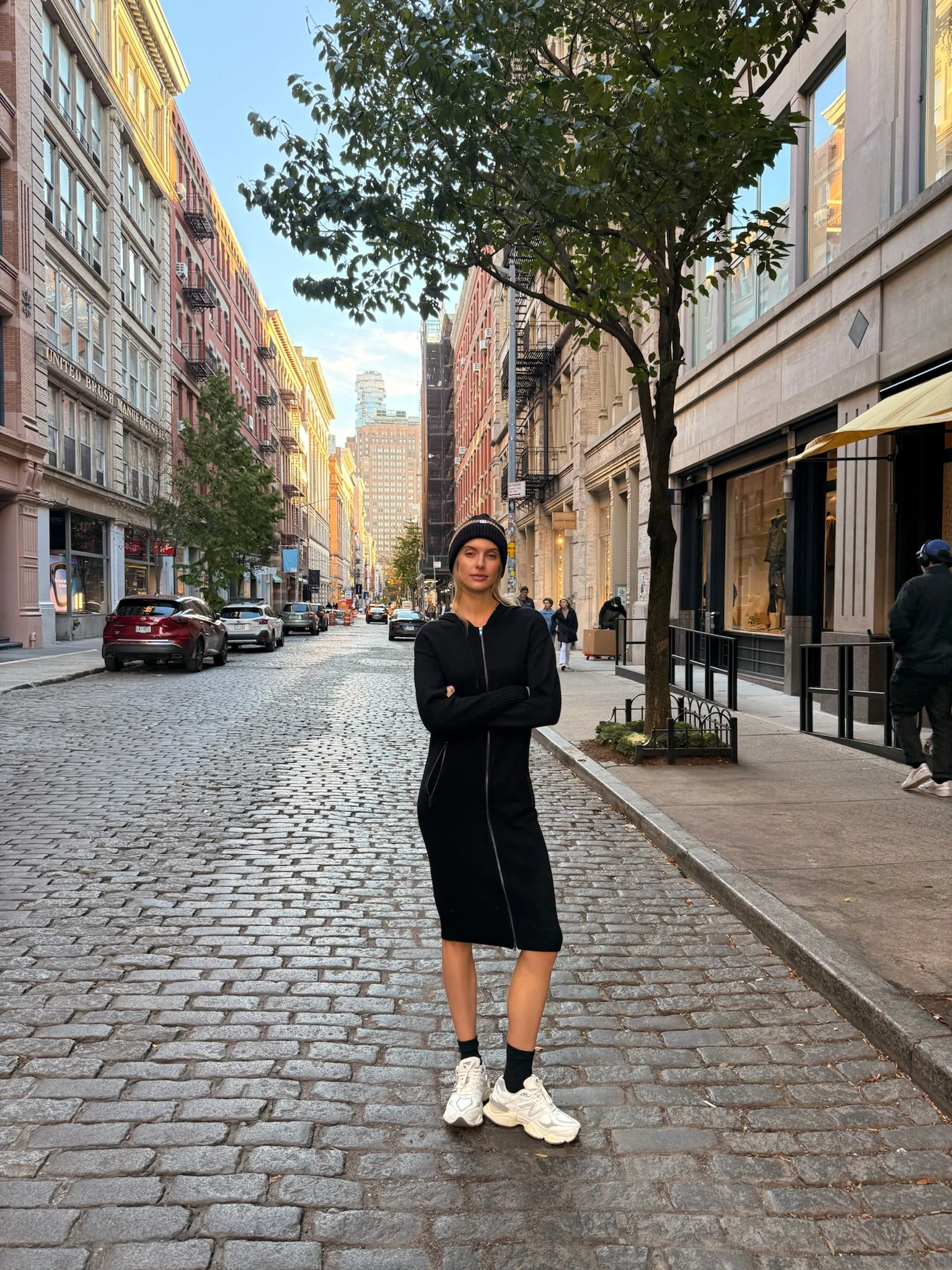 Knit Hoodie Dress - Image 40