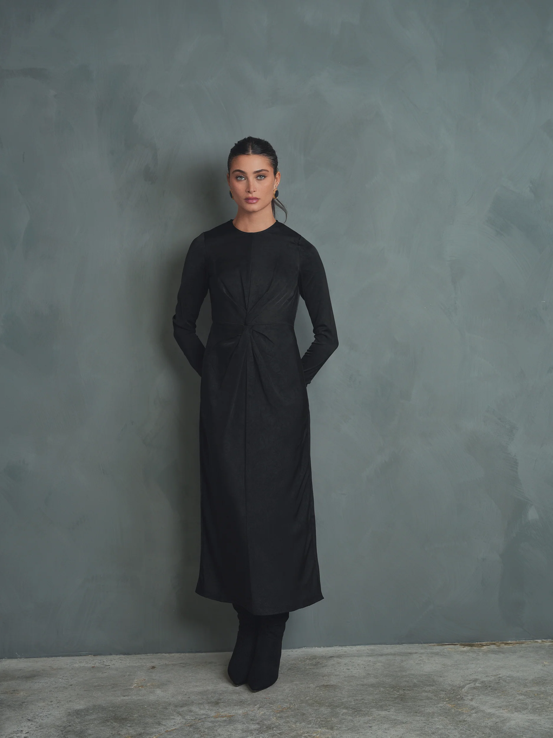 The Victoria Twist Front Dress - Image 6