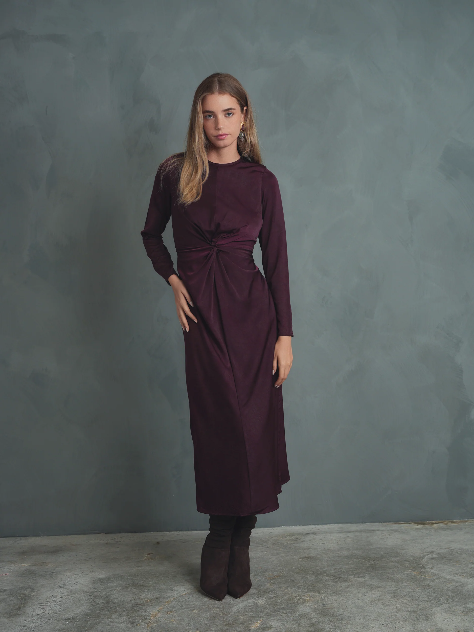 The Victoria Twist Front Dress - Image 7