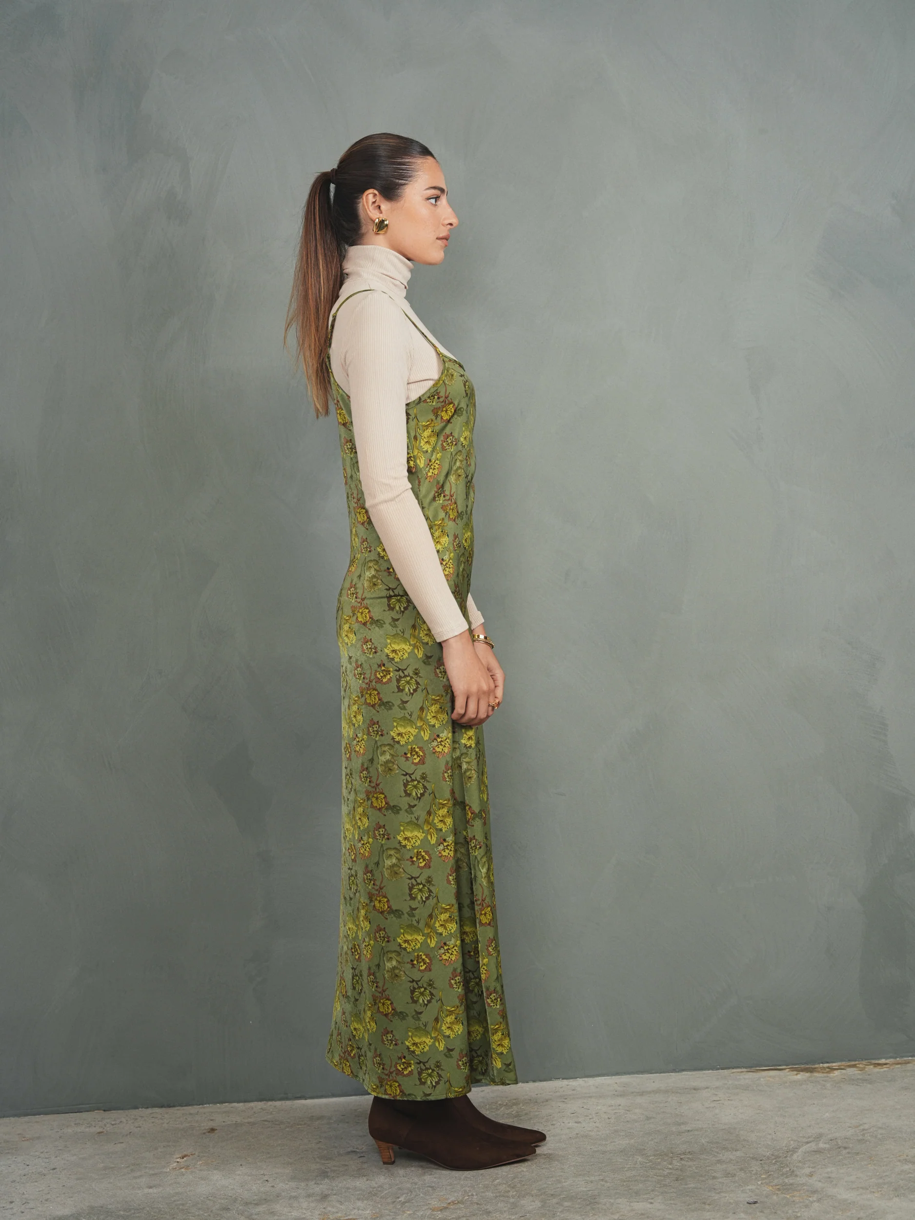 Print Slip Dress - Image 12