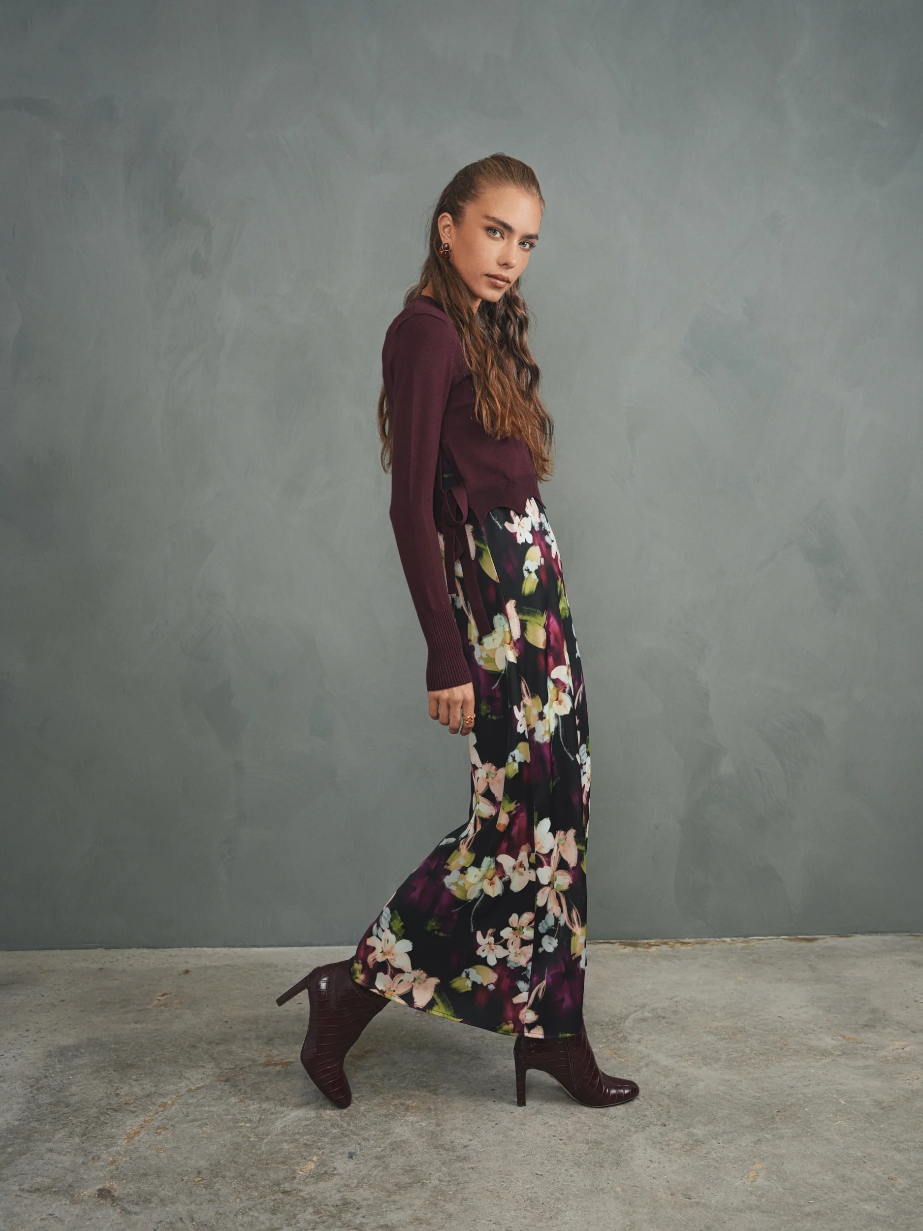 Print Slip Dress - Image 15