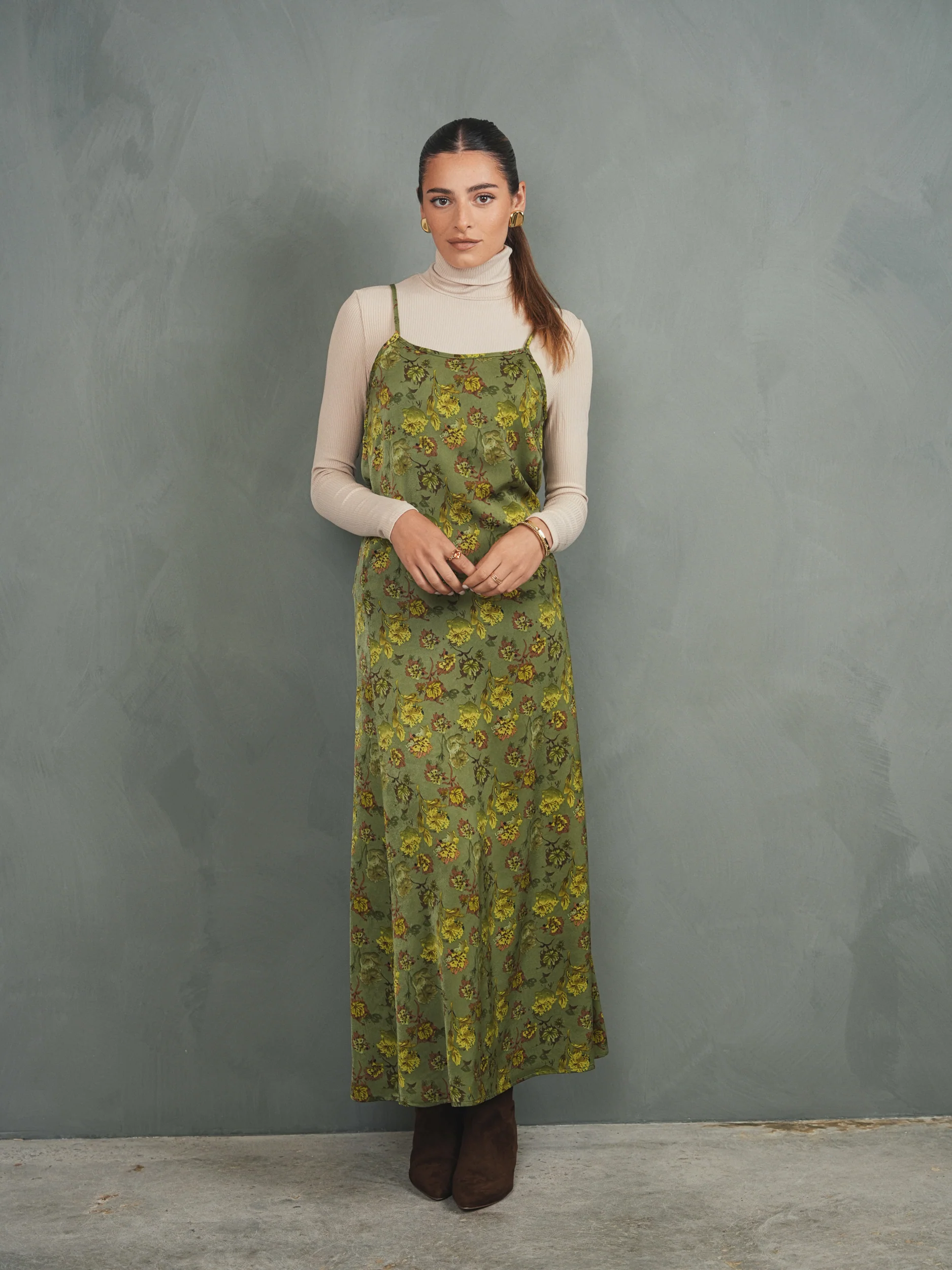 Print Slip Dress - Image 2