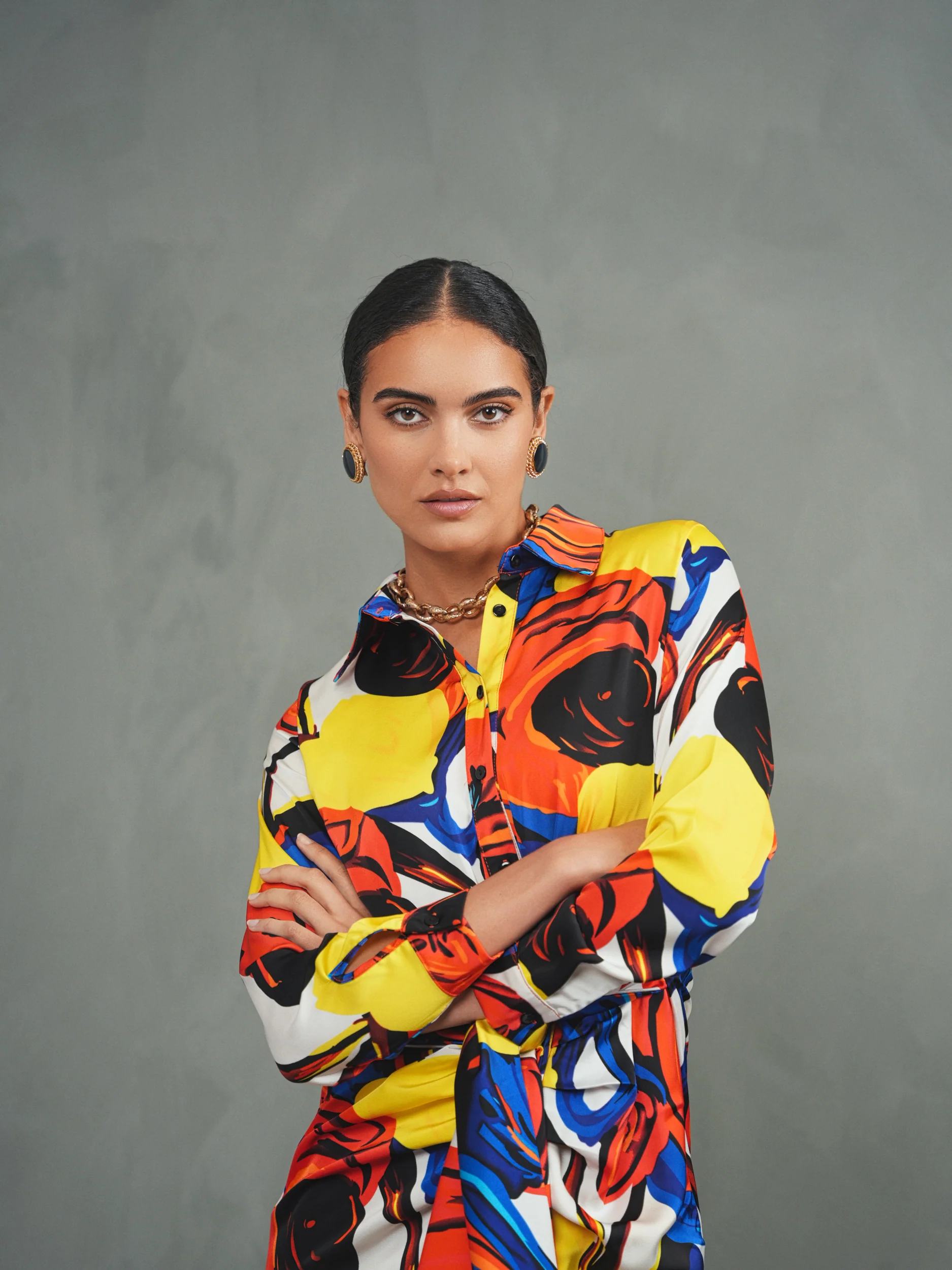 Print Tie Dress - Image 15