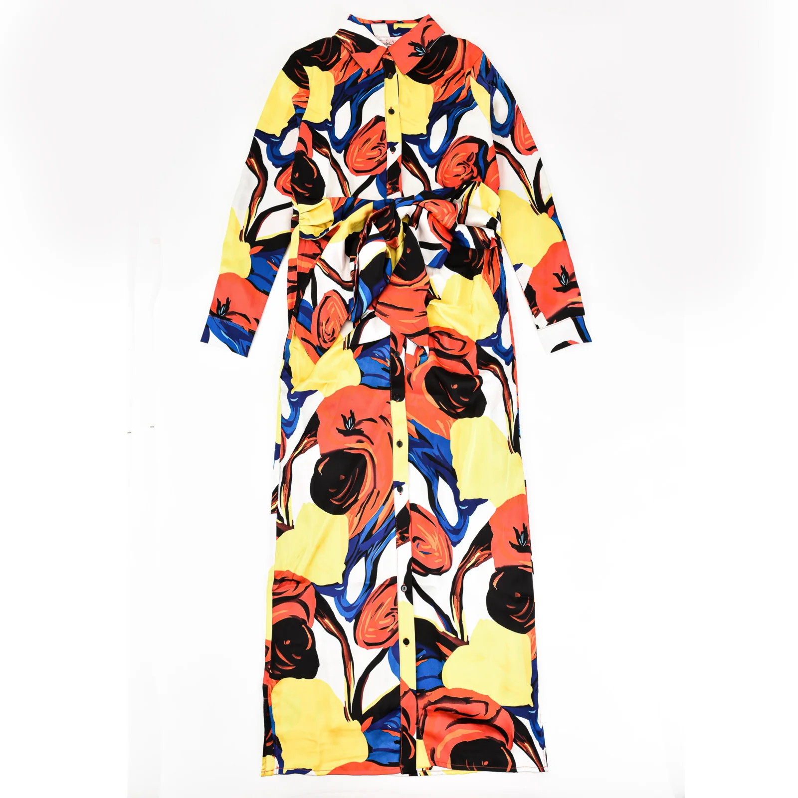 Print Tie Dress - Image 21