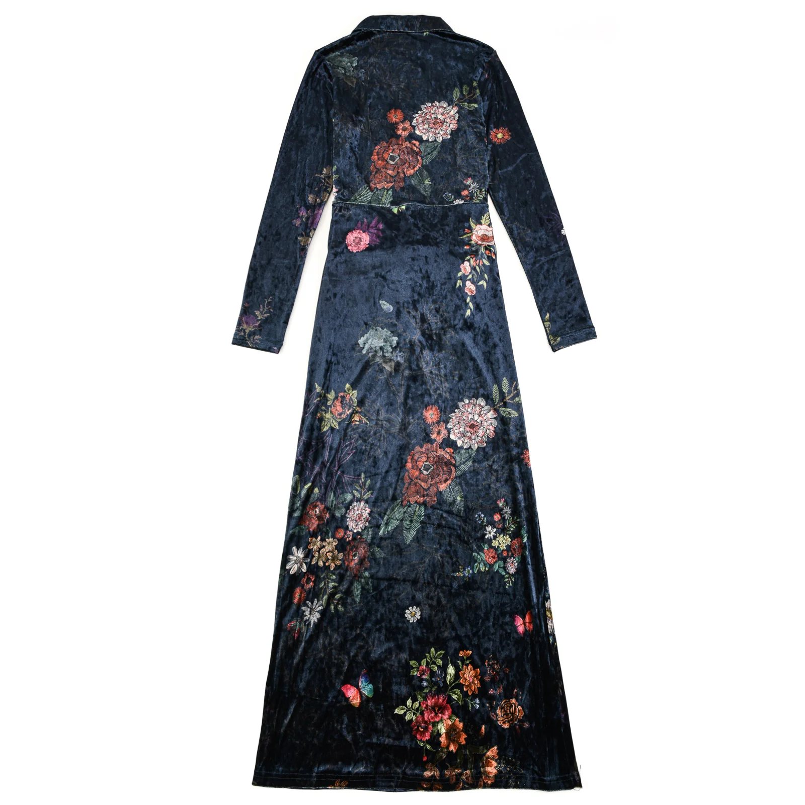 Velour Front Tie Dress - Image 14