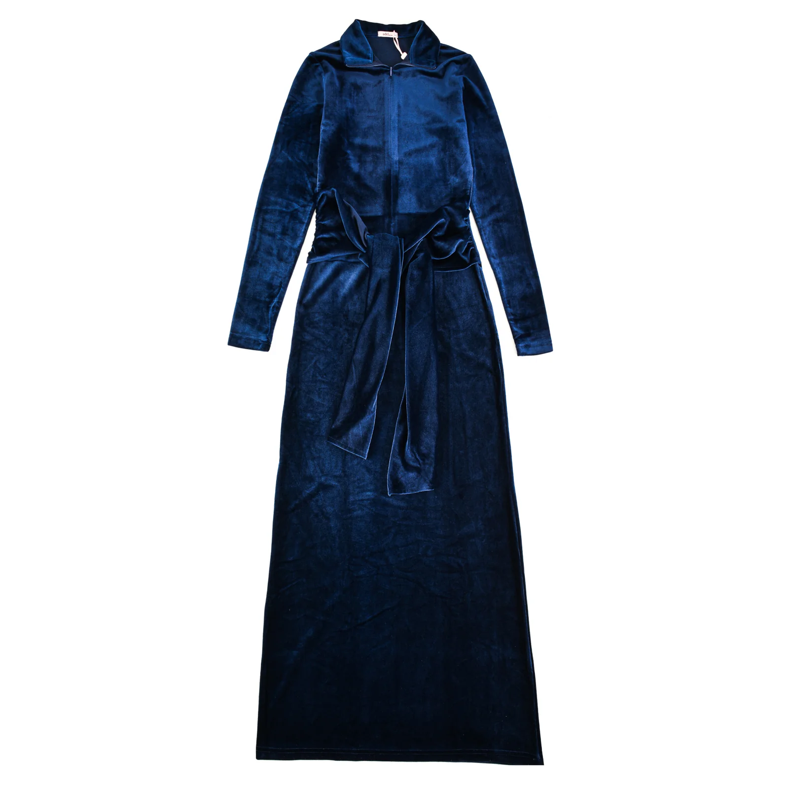 Velour Front Tie Dress - Image 17