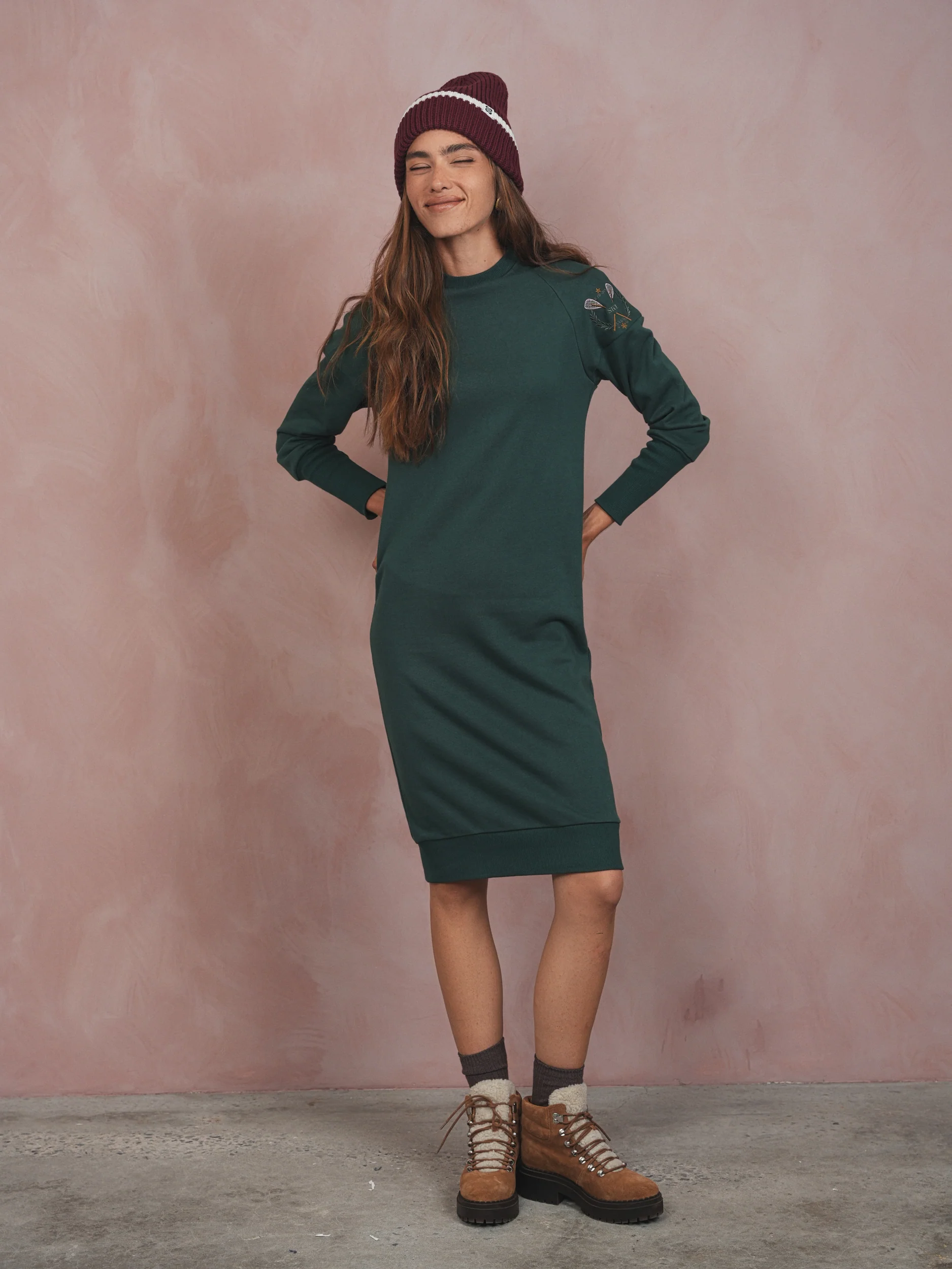 Ski Sweatshirt Dress - Image 8