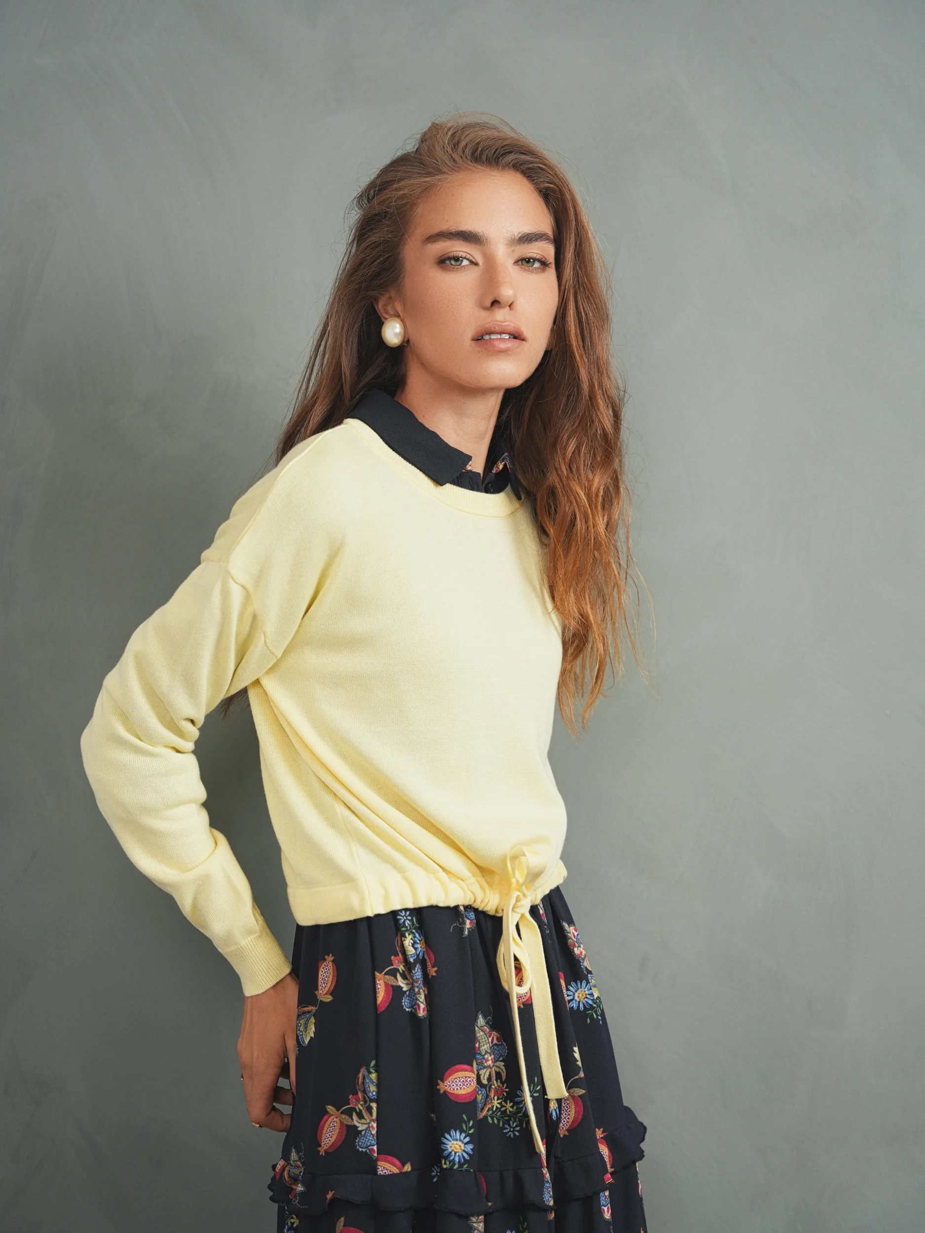 Drawstring Sweater - Image 17