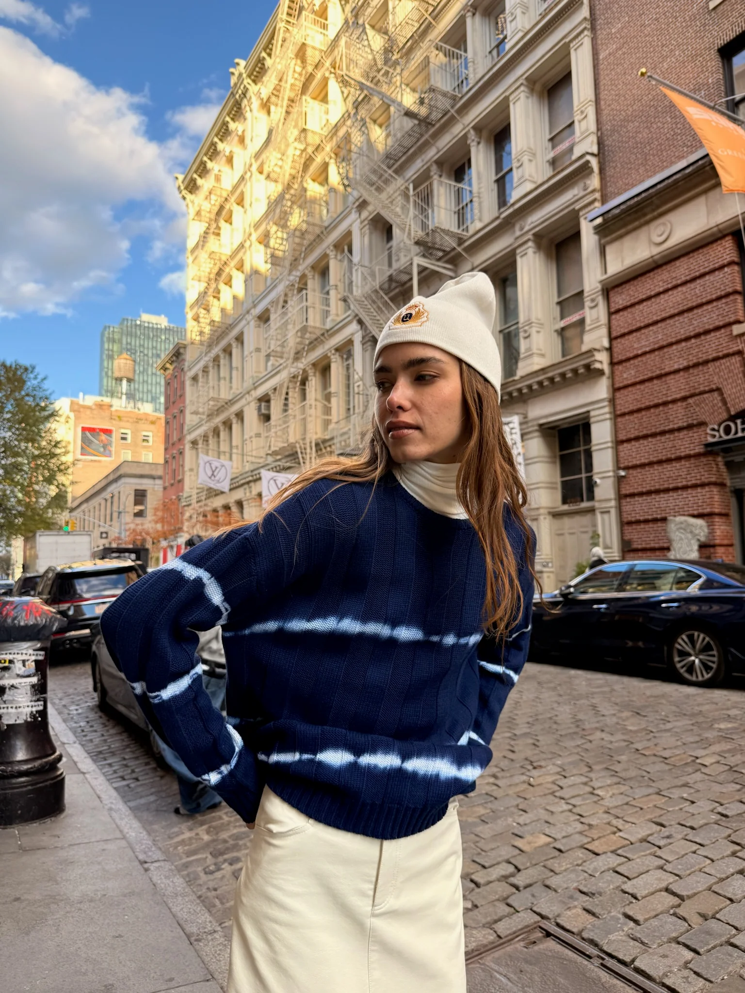 Tie-Dye Cable Knit Sweater - Image 18