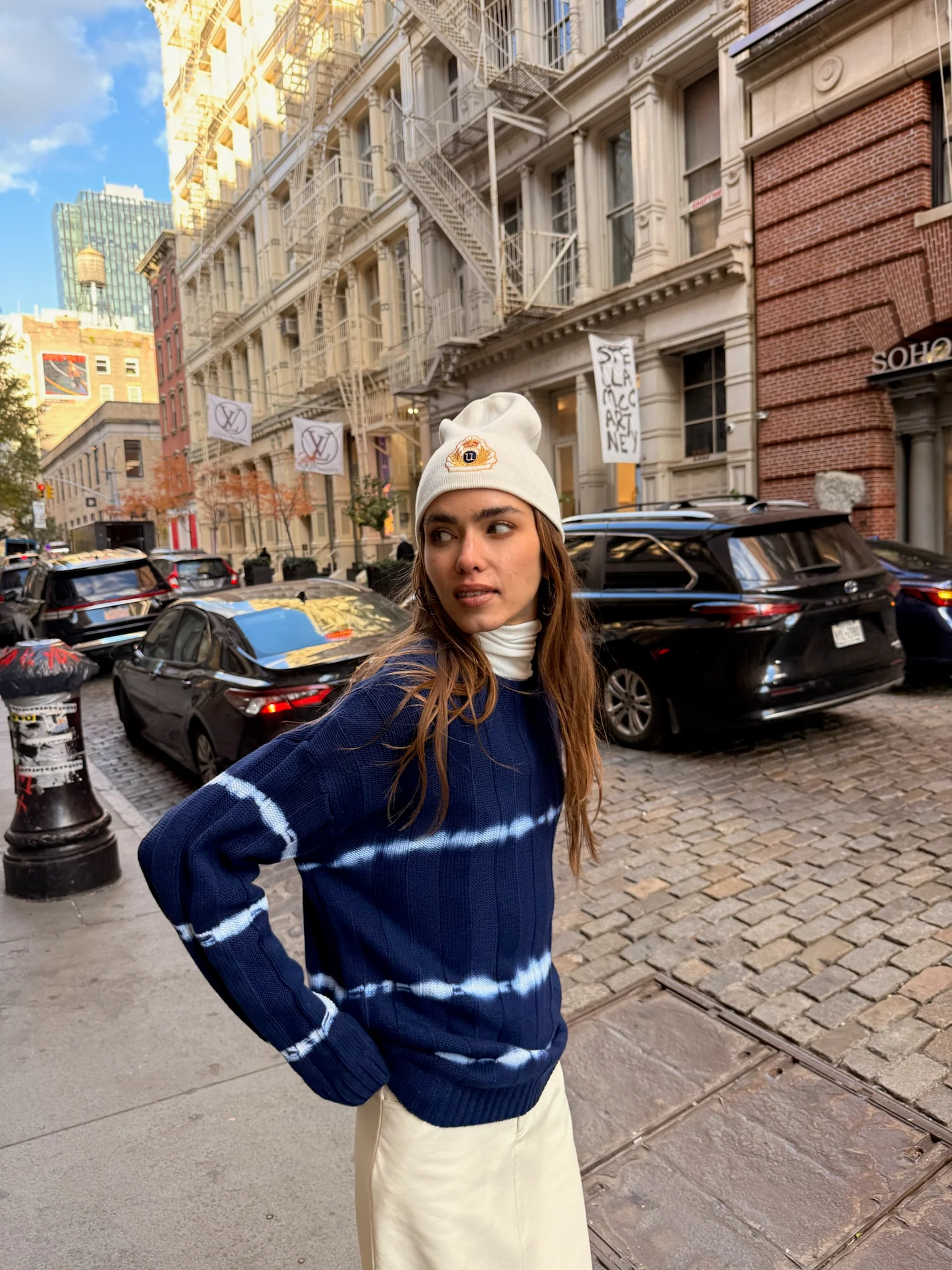 Tie-Dye Cable Knit Sweater - Image 25