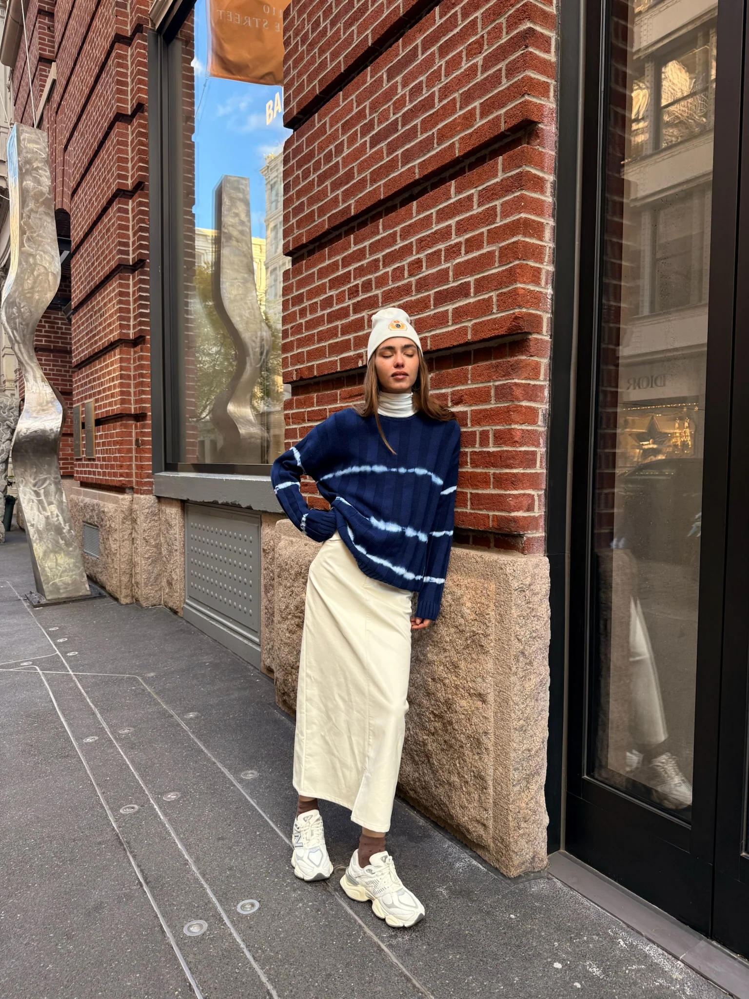 Tie-Dye Cable Knit Sweater - Image 30