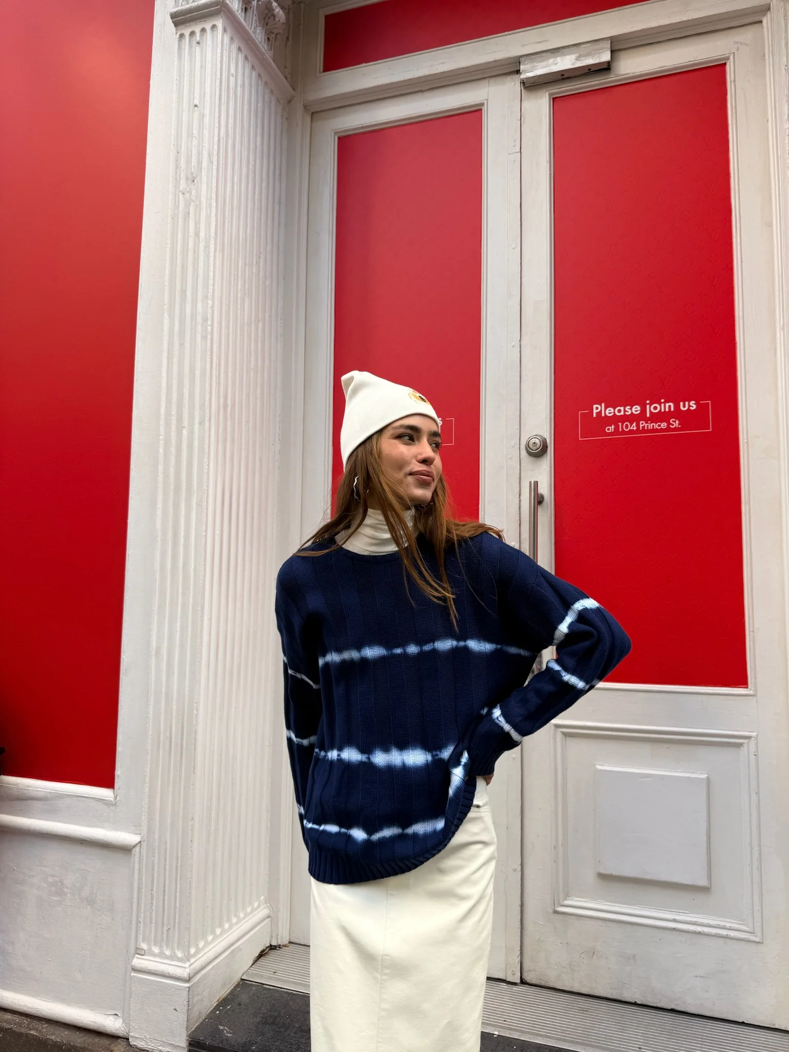 Tie-Dye Cable Knit Sweater - Image 45