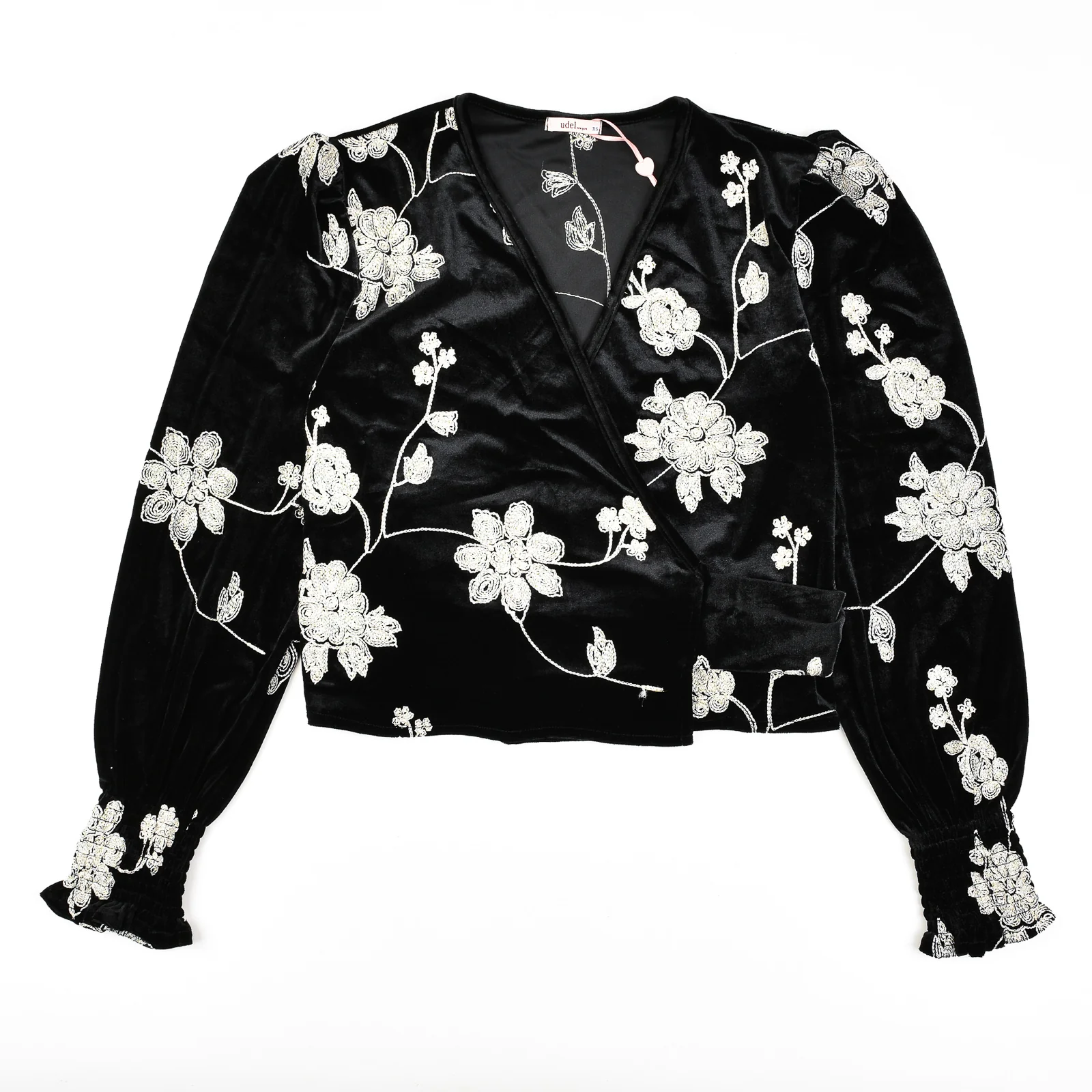 Velour Wrap Top - Image 12