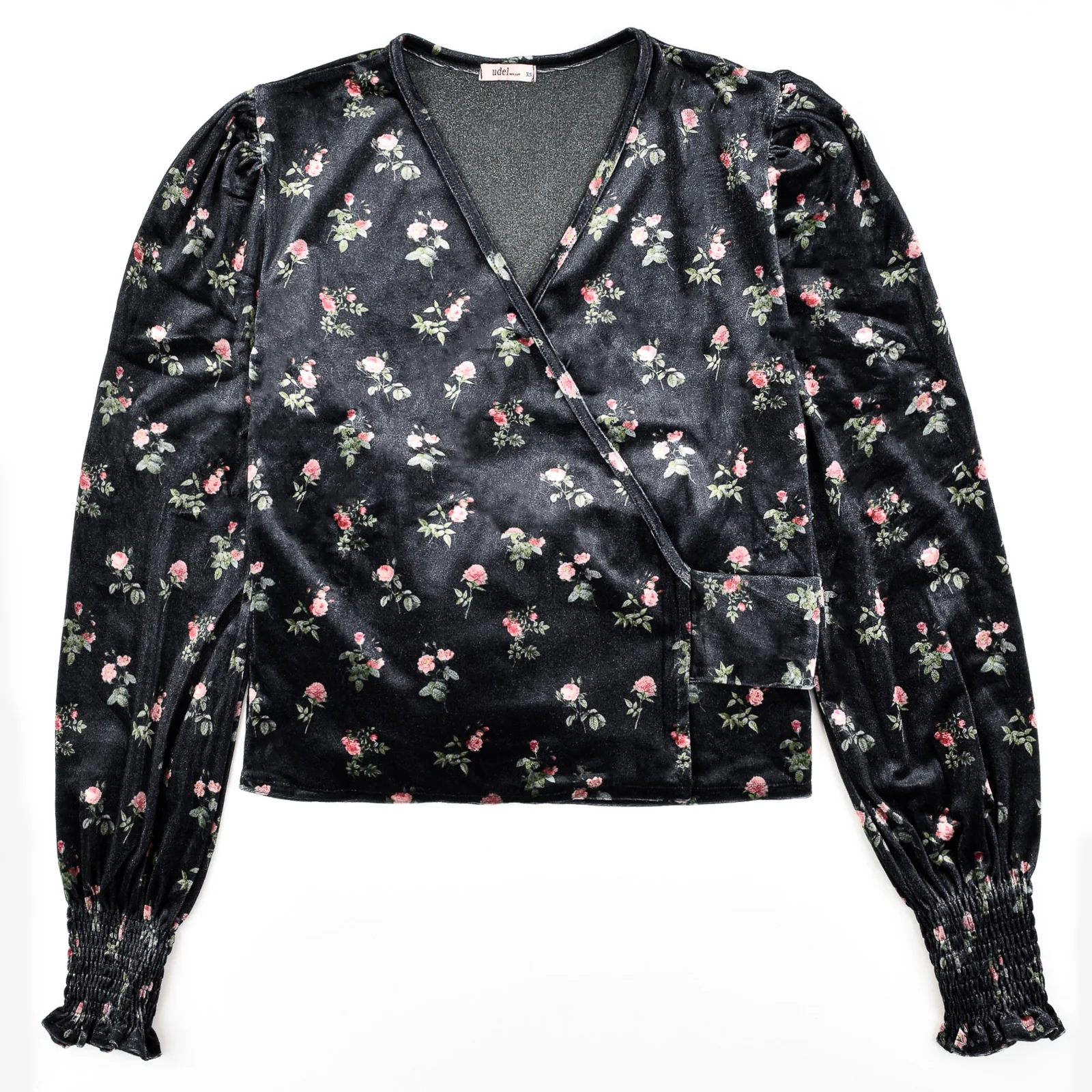 Velour Wrap Top - Image 8